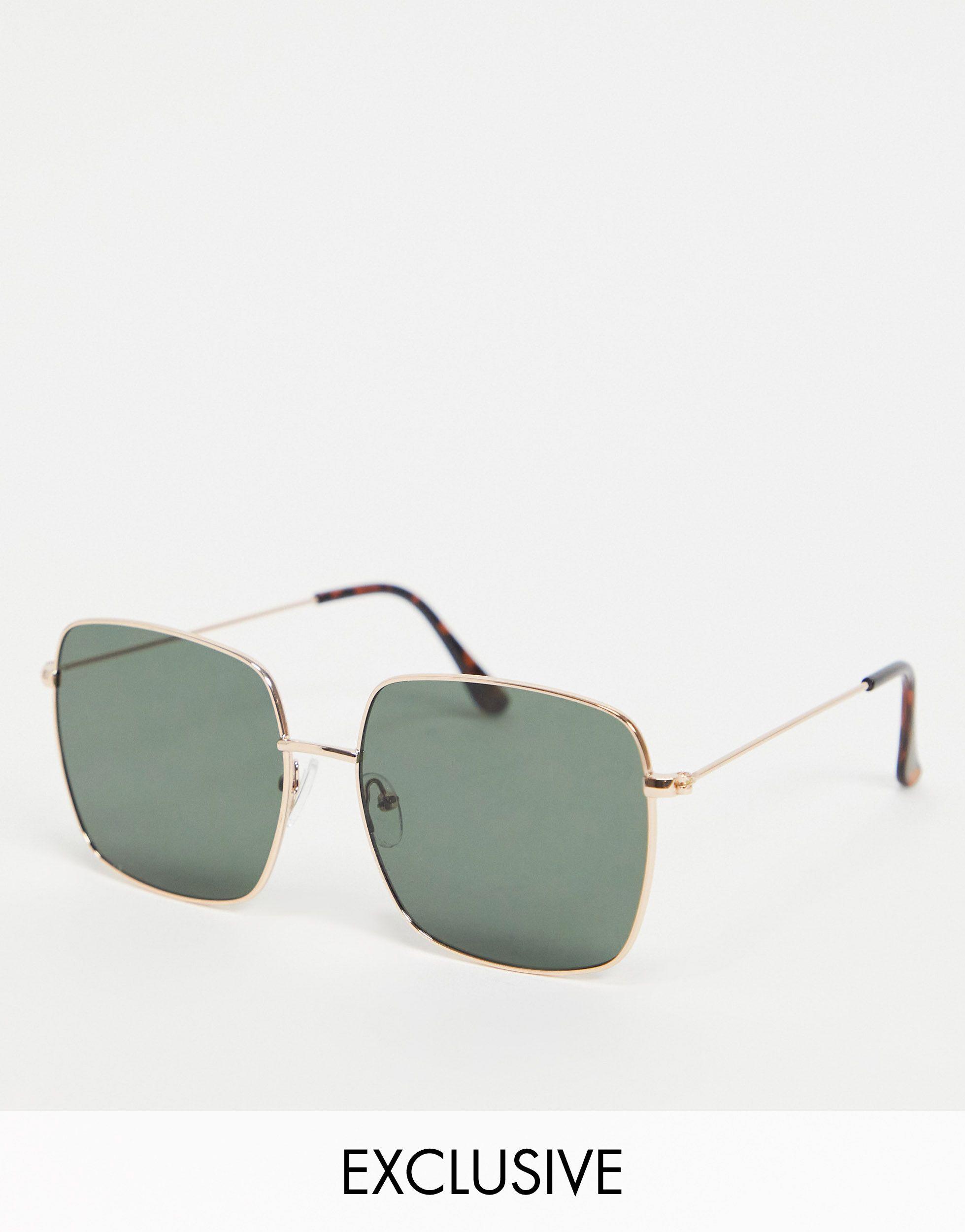 south beach frameless sunglasses with brown lens