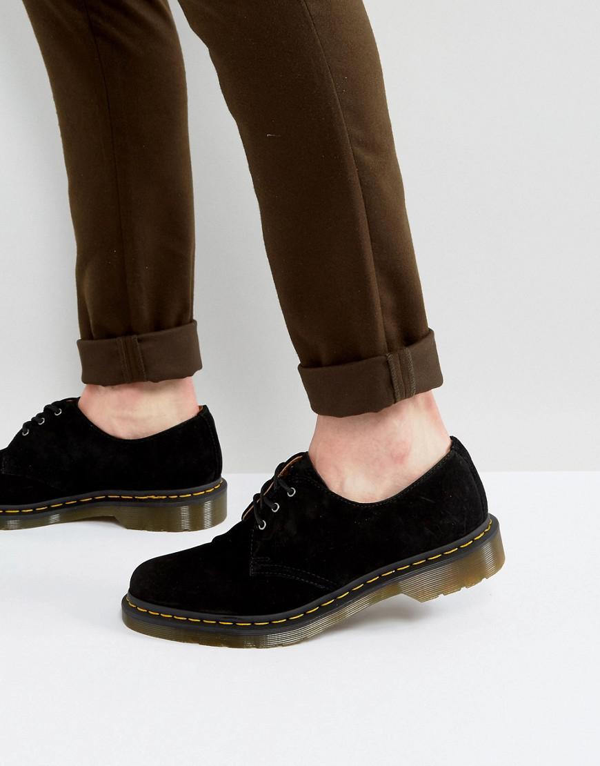 dr martens suede shoes