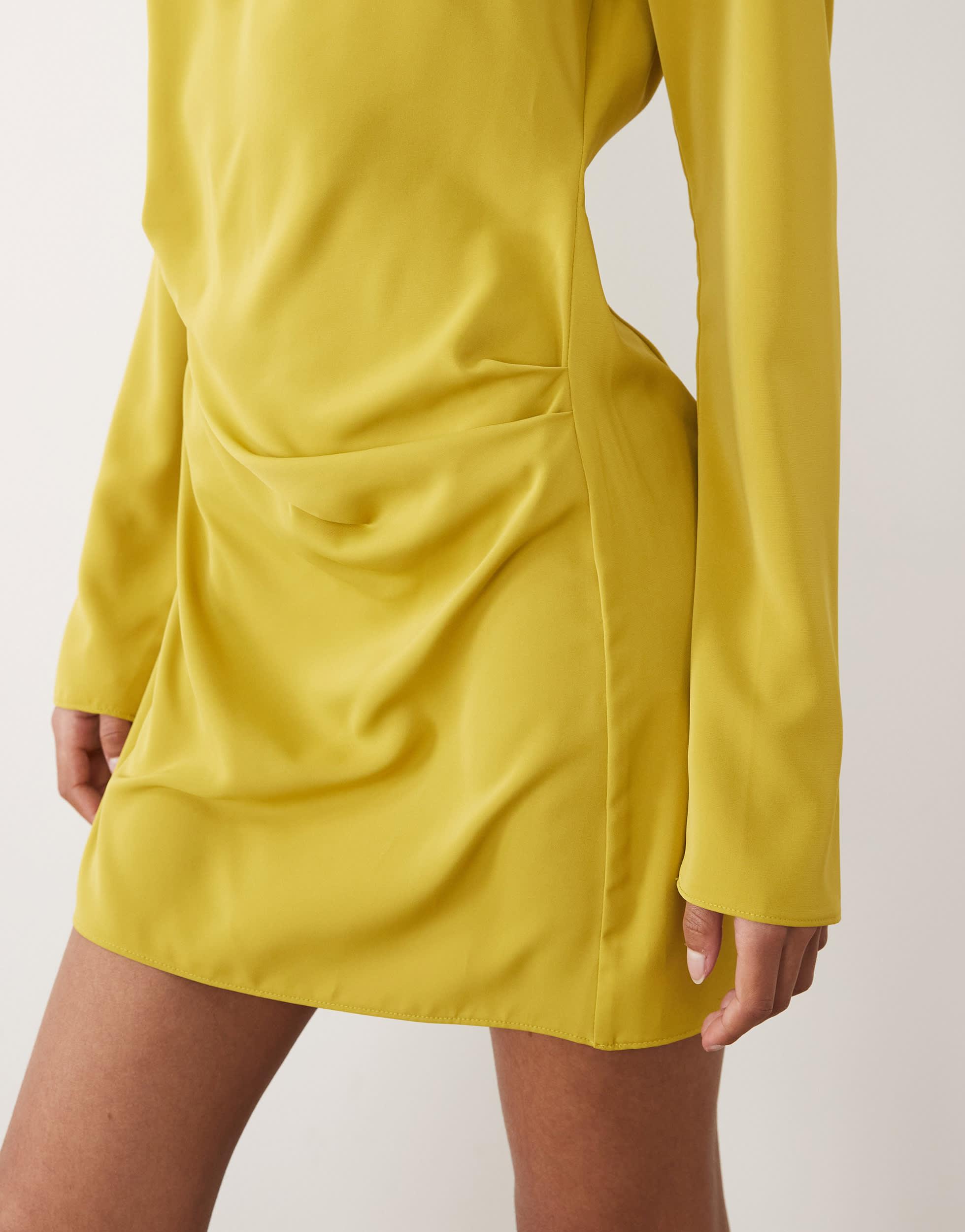 sachin and babi light blue dress Asos Design Satin Kimono Midi Dress With Floral Embroidery-gold | ModeSens