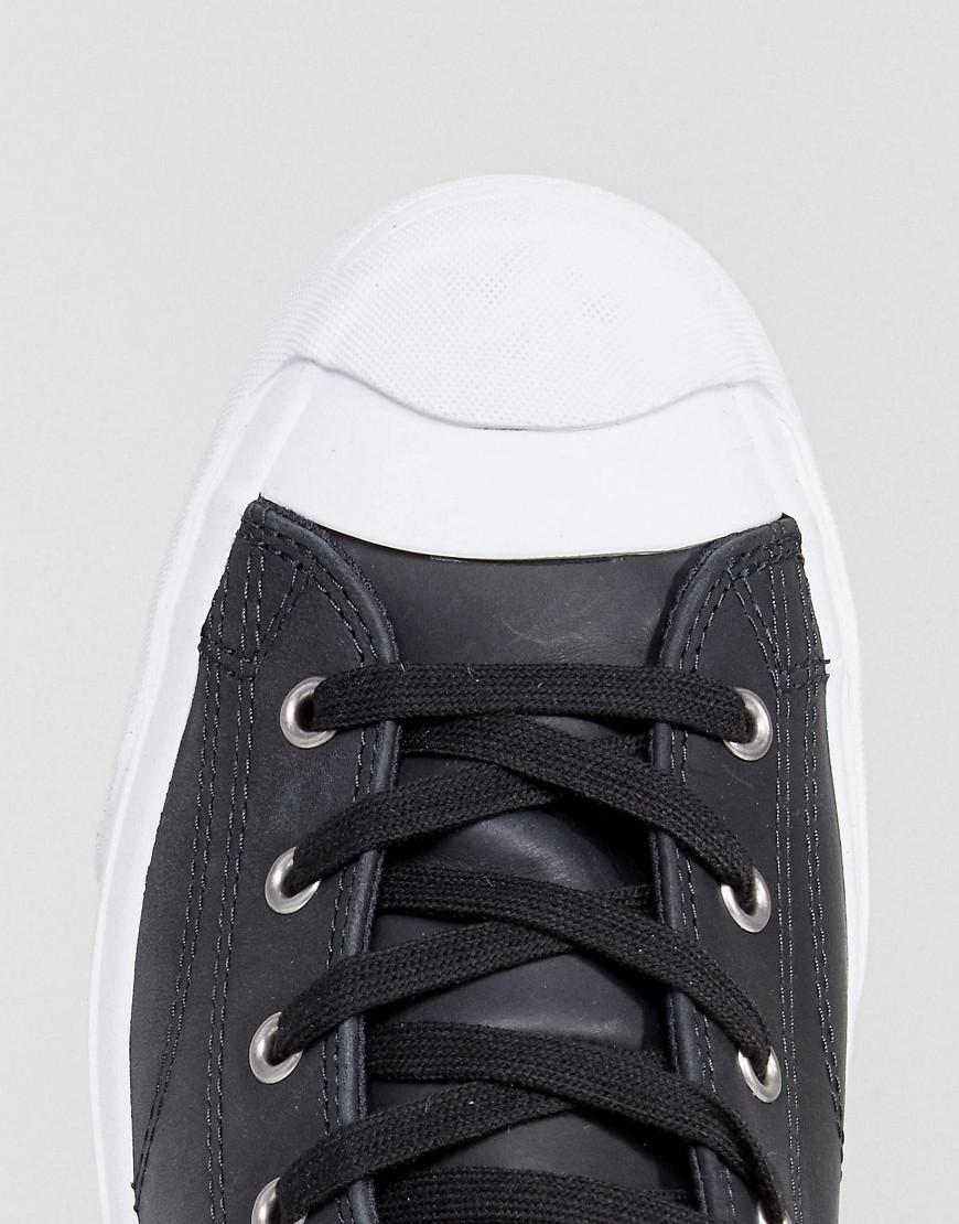 converse jack purcell leather mid