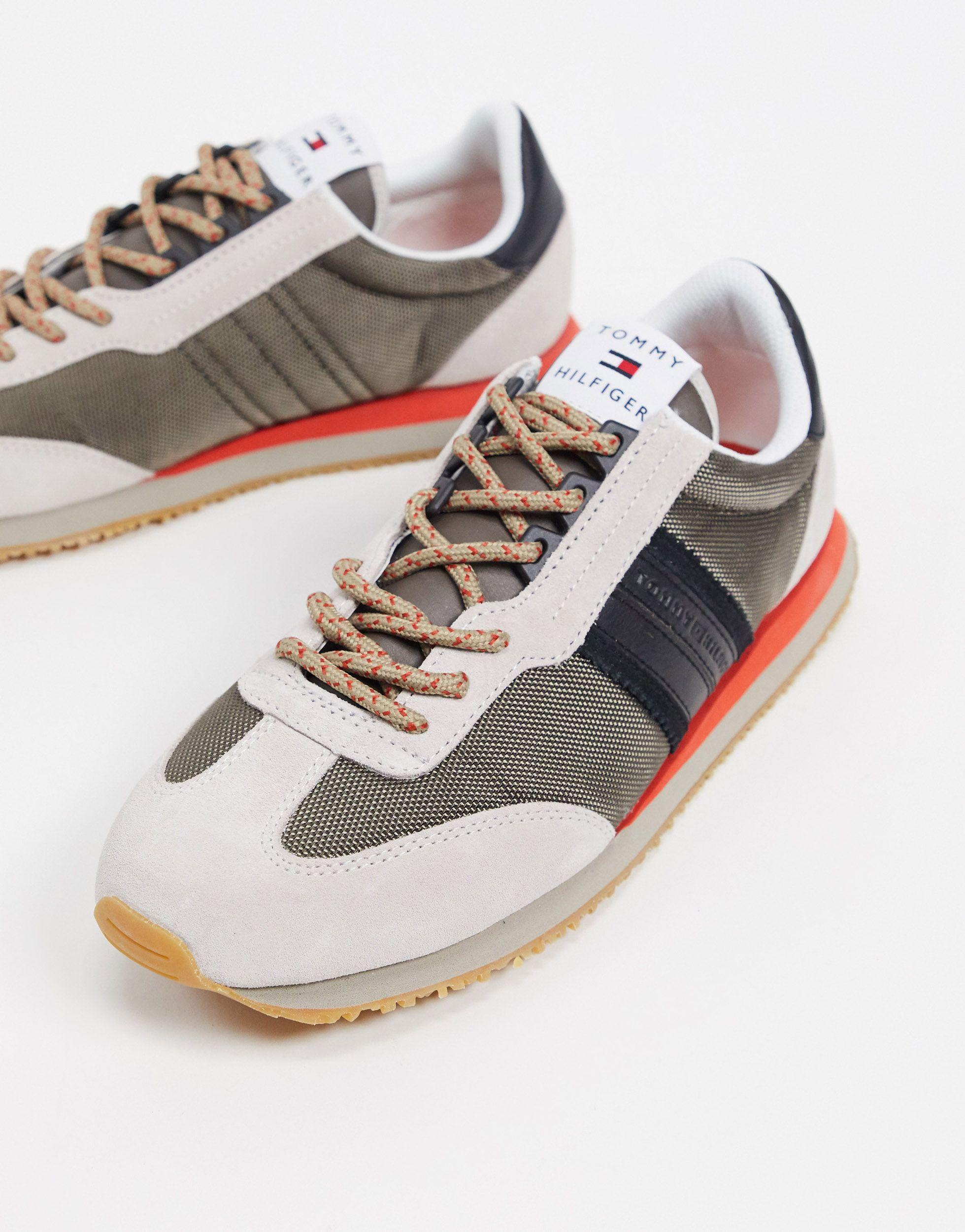 Tommy Hilfiger Rubber Retro Runner Trainer for Men - Lyst