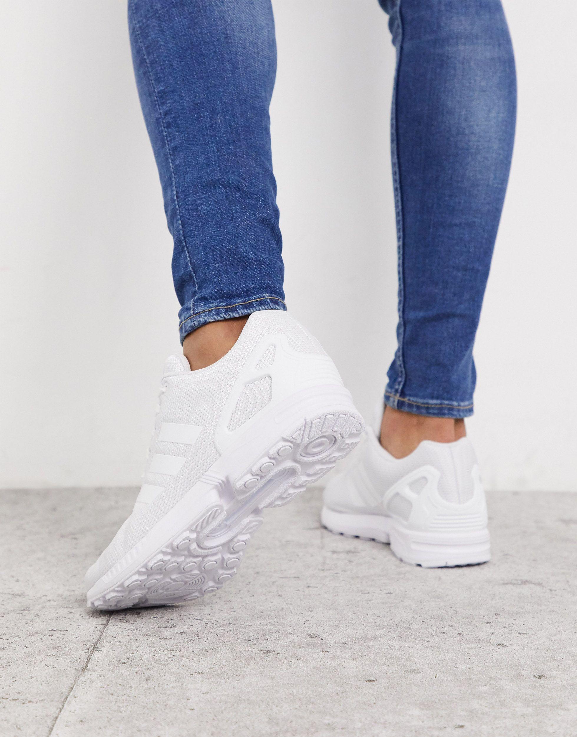 падна назад Claire проводник adidas zx flux hombre blancas -  stewartvillecommunitytheatre.org