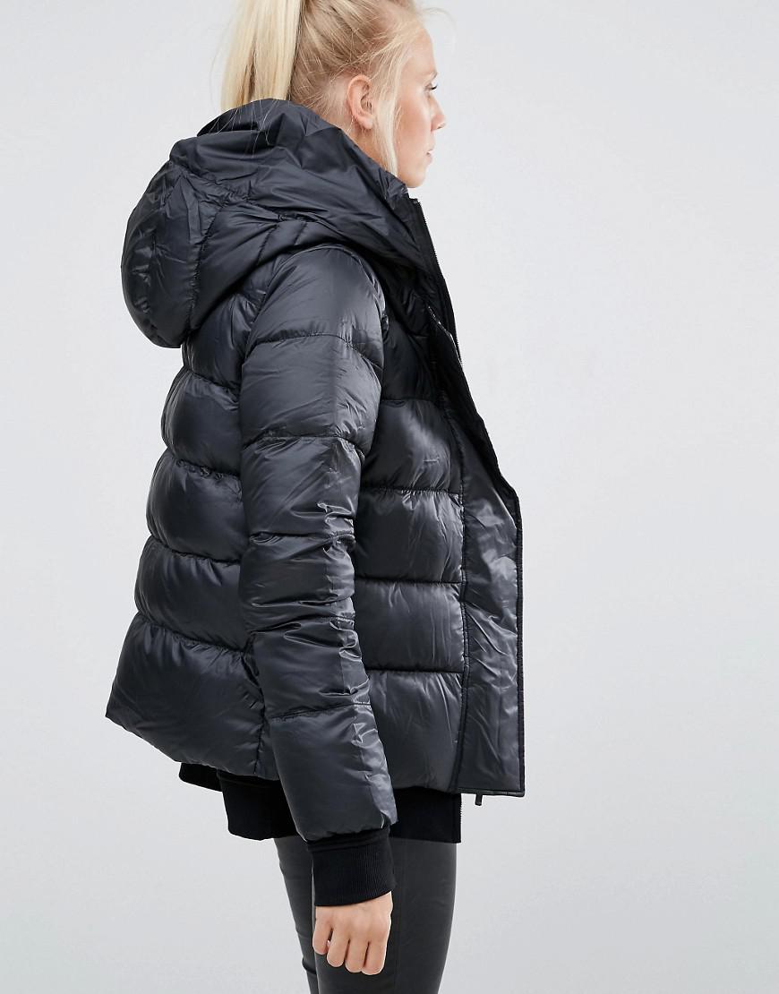 nike long padded jacket
