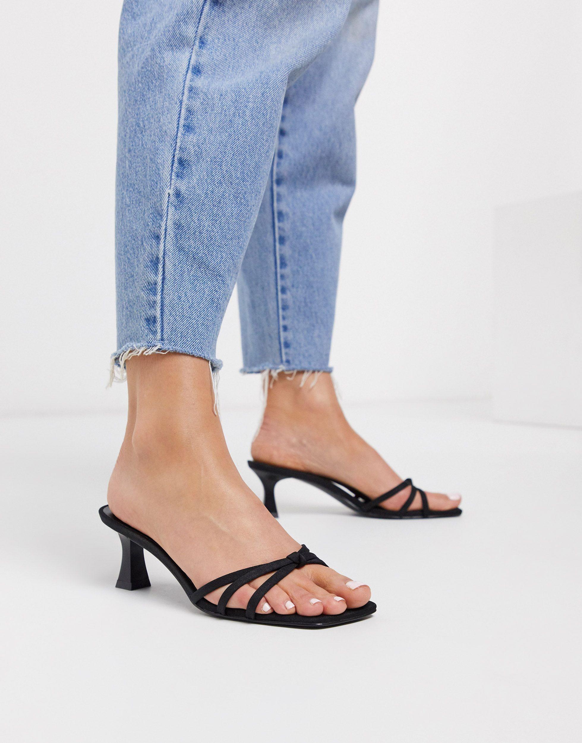 Mango black strappy sandals hotsell