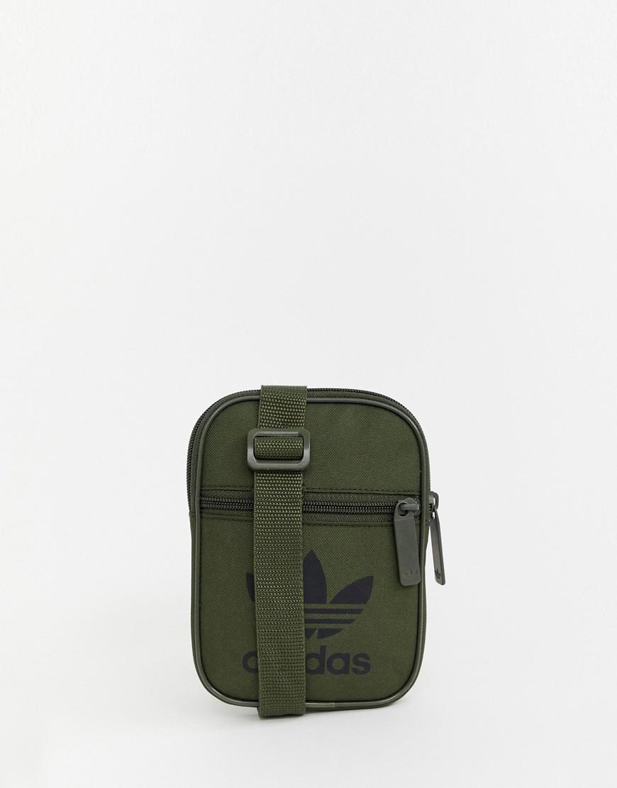 adidas Originals Synthetic Flight Bag in Green for Men - Lyst