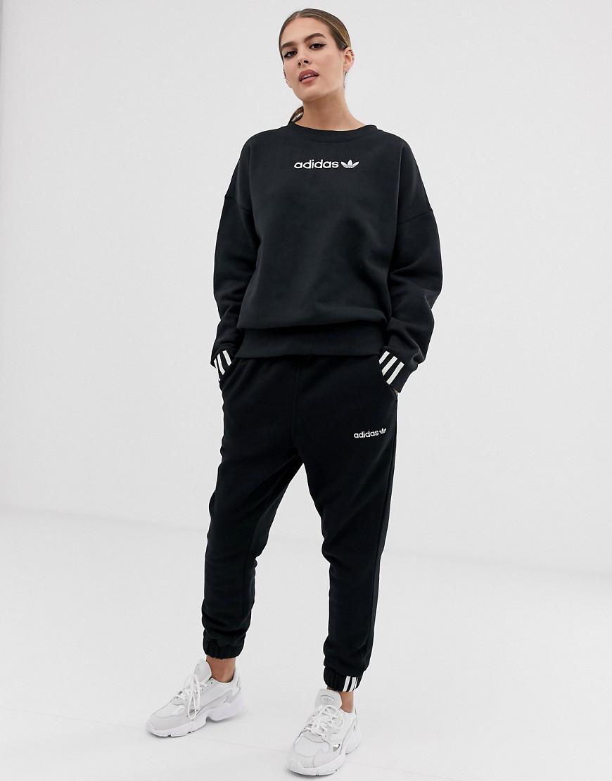 adidas Originals Fleece Coeeze Sweat Pant in Black - Lyst