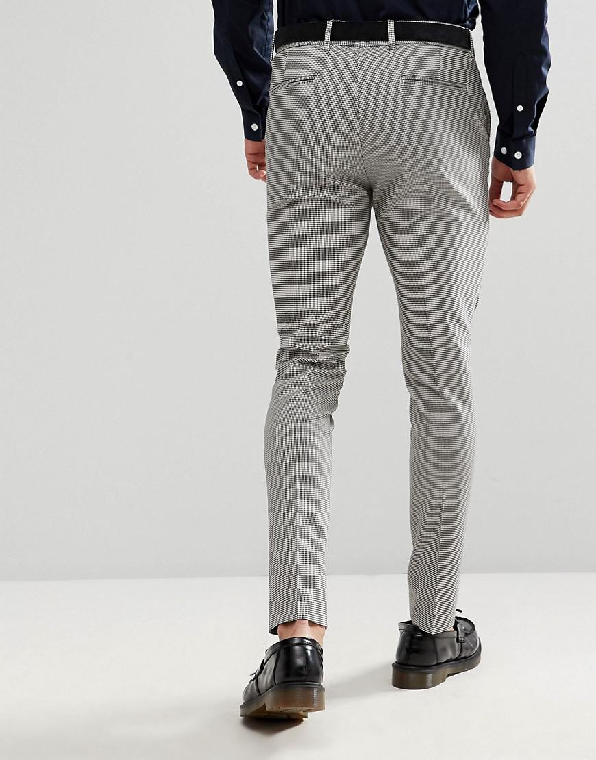 New Look Skinny Fit Suit Trousers In 