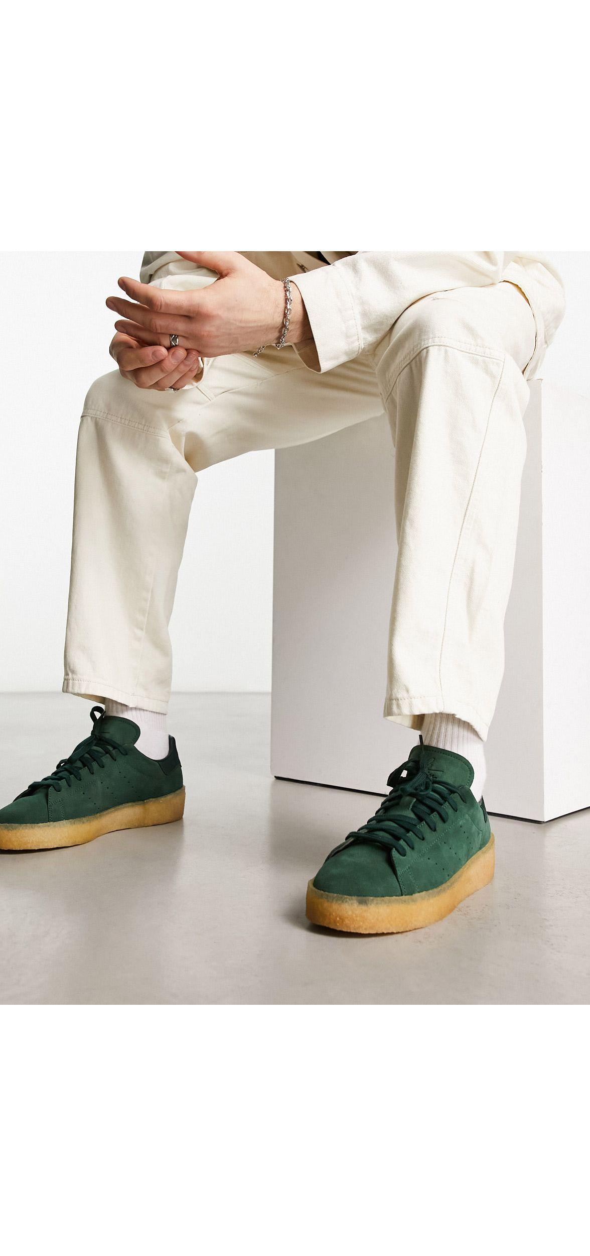 Stan smith - baskets en crêpe - foncé adidas Originals pour homme en  coloris Blanc | Lyst