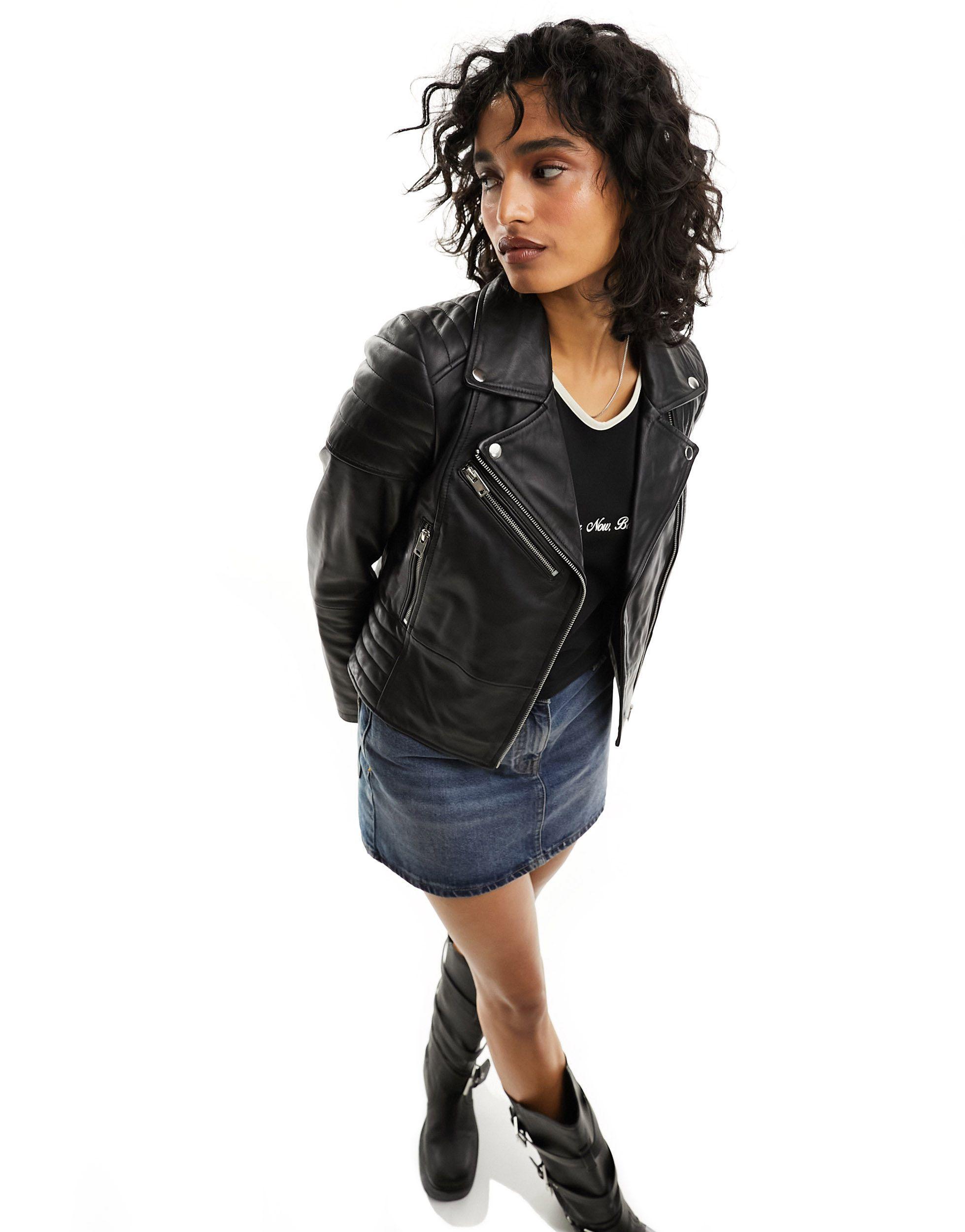 Bolongaro trevor women's leather cheap jacket