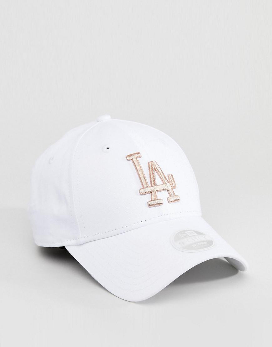 Caps New Era Los Angeles Dodgers Pastel Patch 9FIFTY Snapback Cap Wild  Rose/ Off White