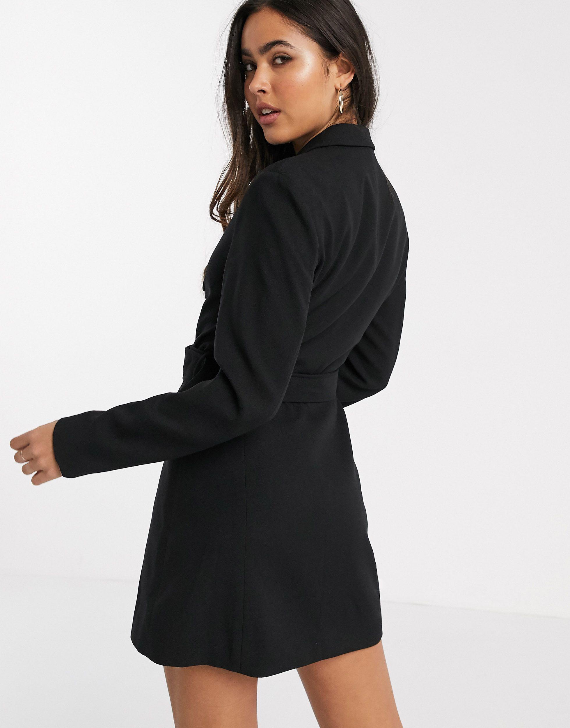 blazer dress stradivarius