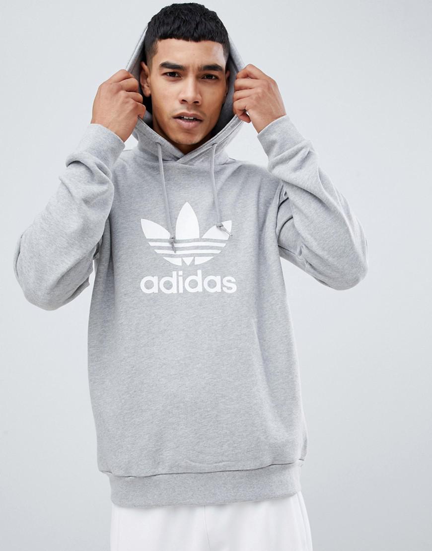 grey adidas hoodie