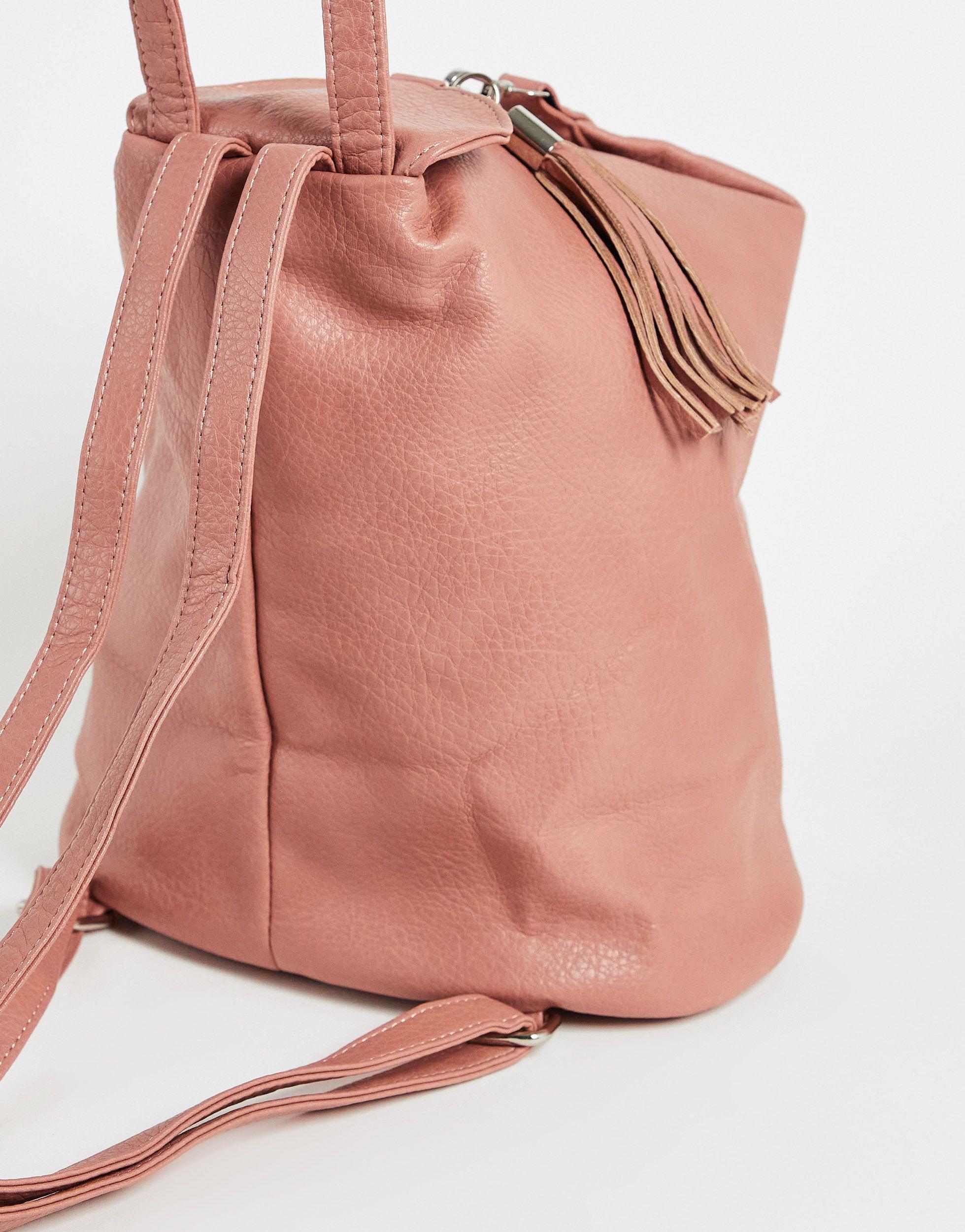 french connection pink bag