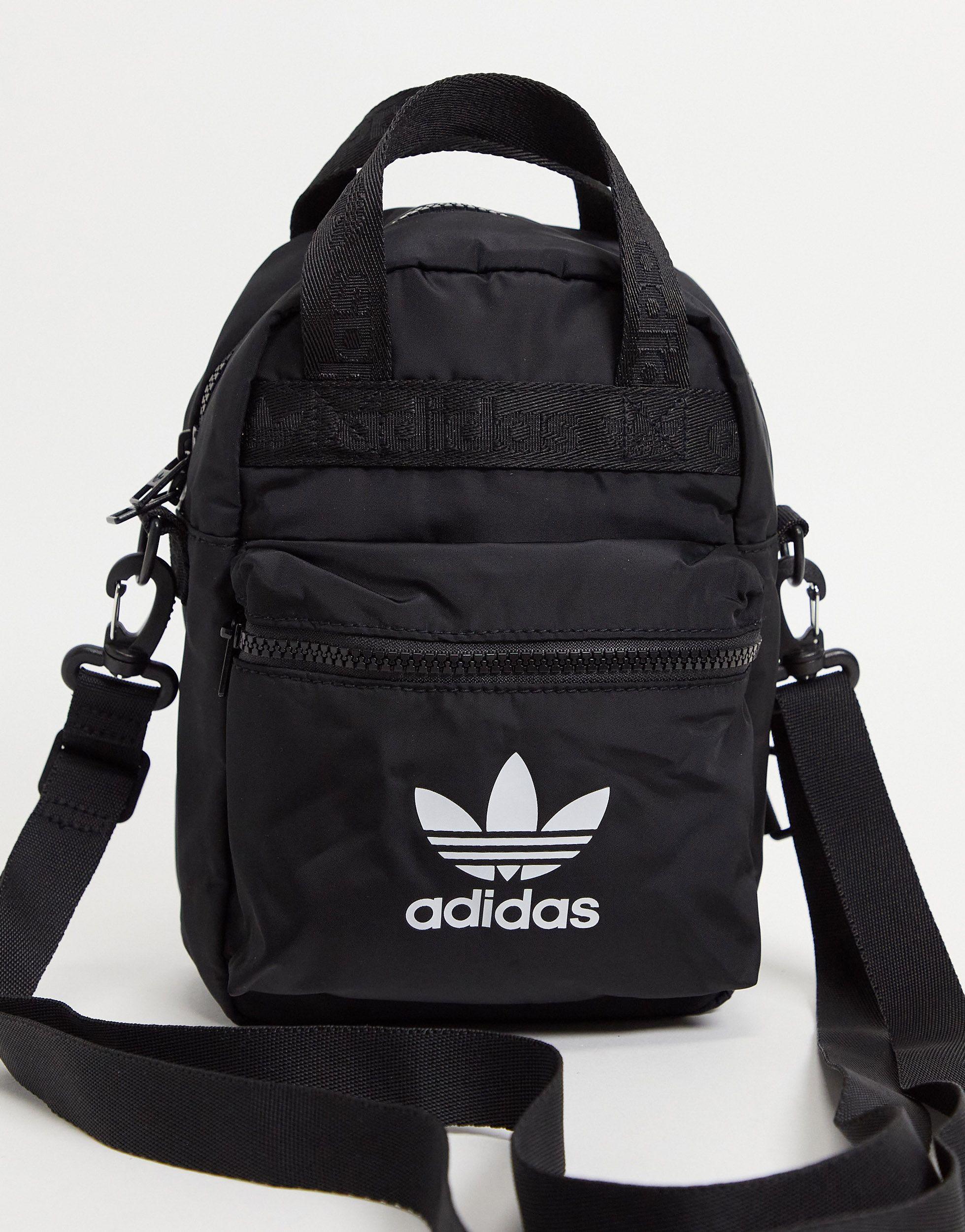 adidas Originals Micro Backpack in Black | Lyst