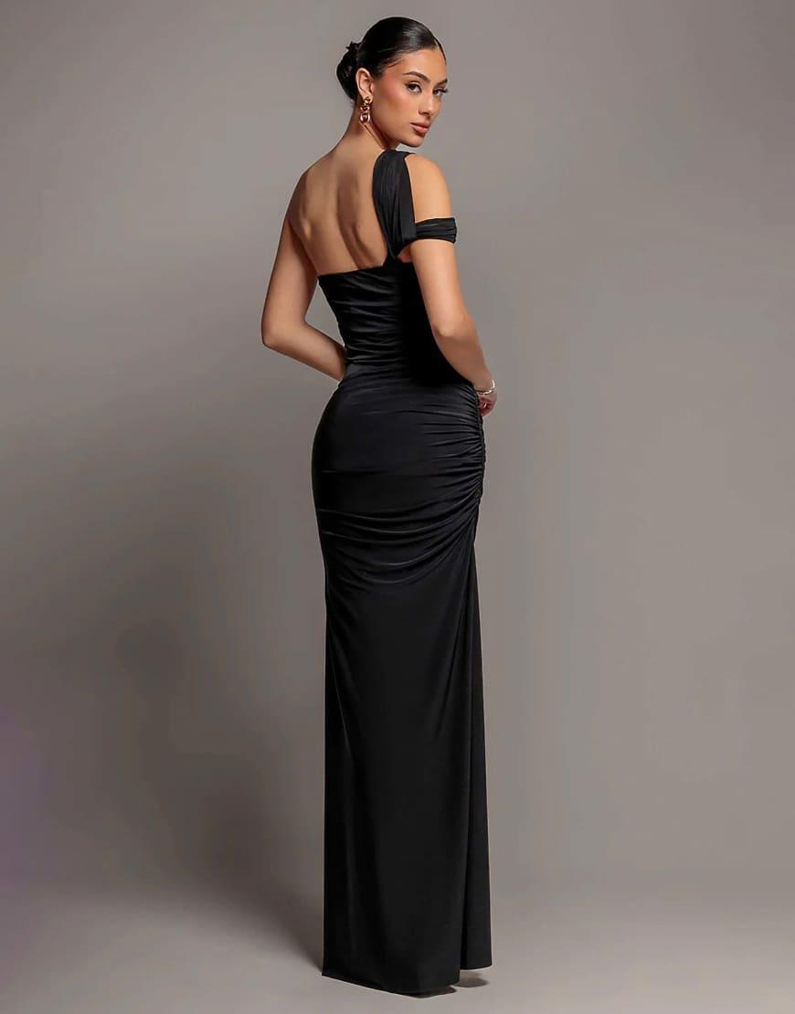 1 shoulder maxi dress One Shoulder Maxi Dress