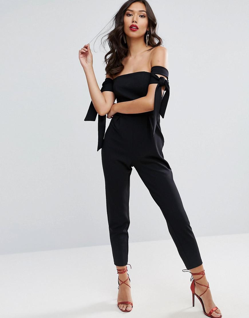 asos bardot jumpsuit