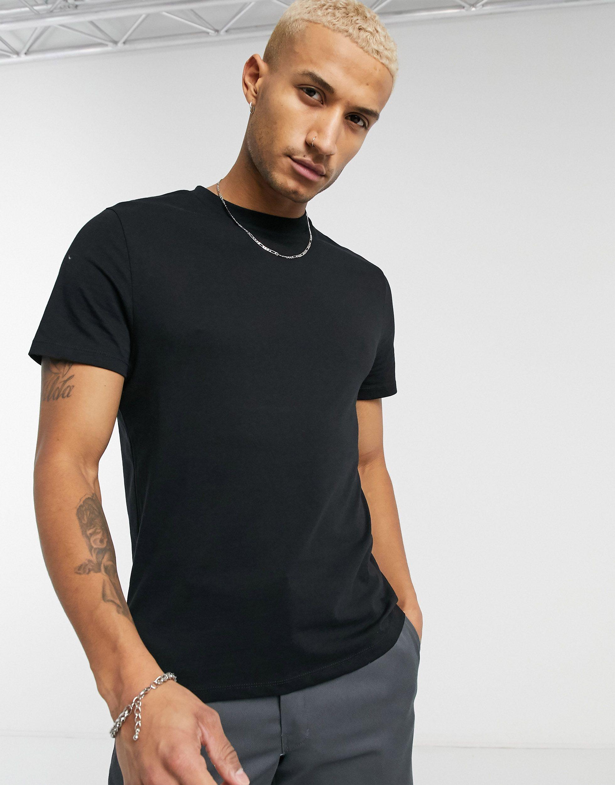 ASOS T-shirt in Black for Men - Lyst
