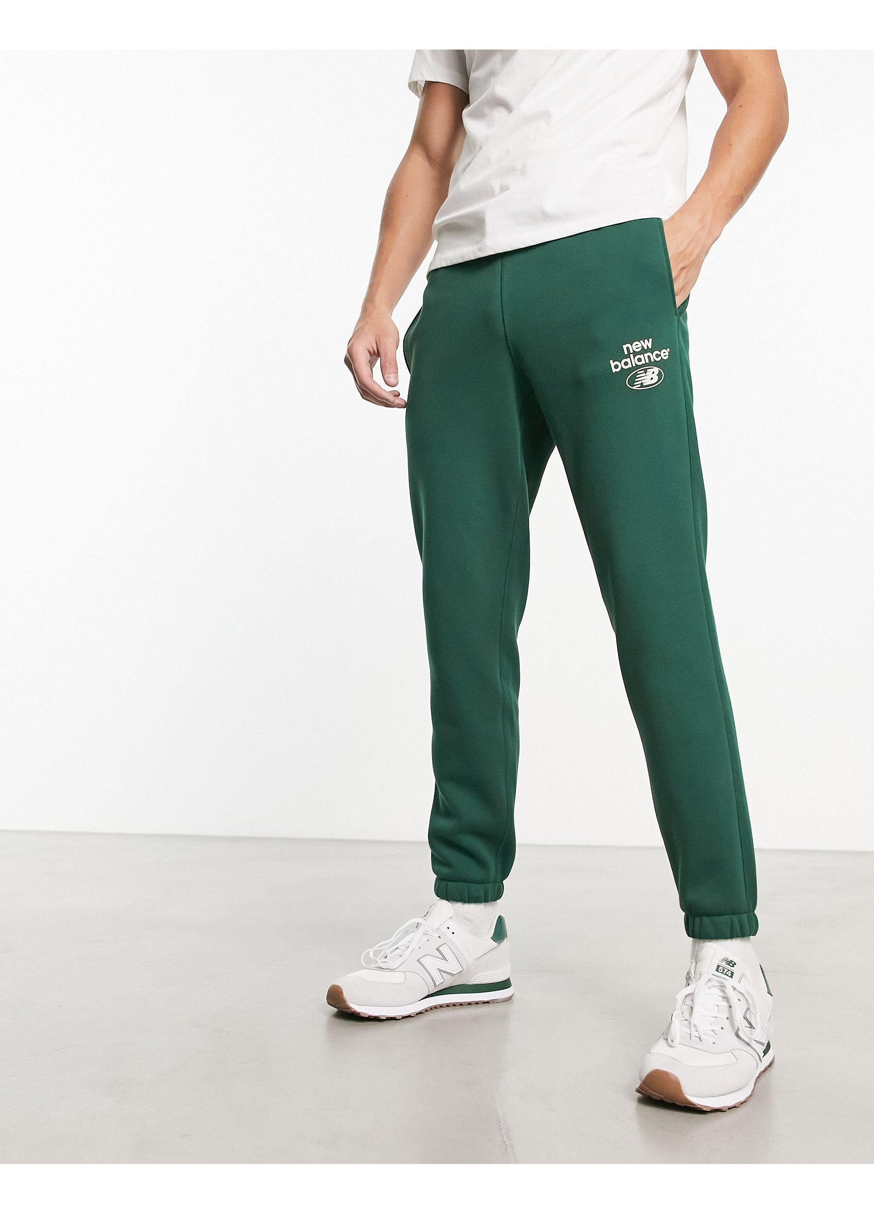 Essentials novelty - pantaloni della tuta verdi da Uomo di New Balance in  Verde | Lyst