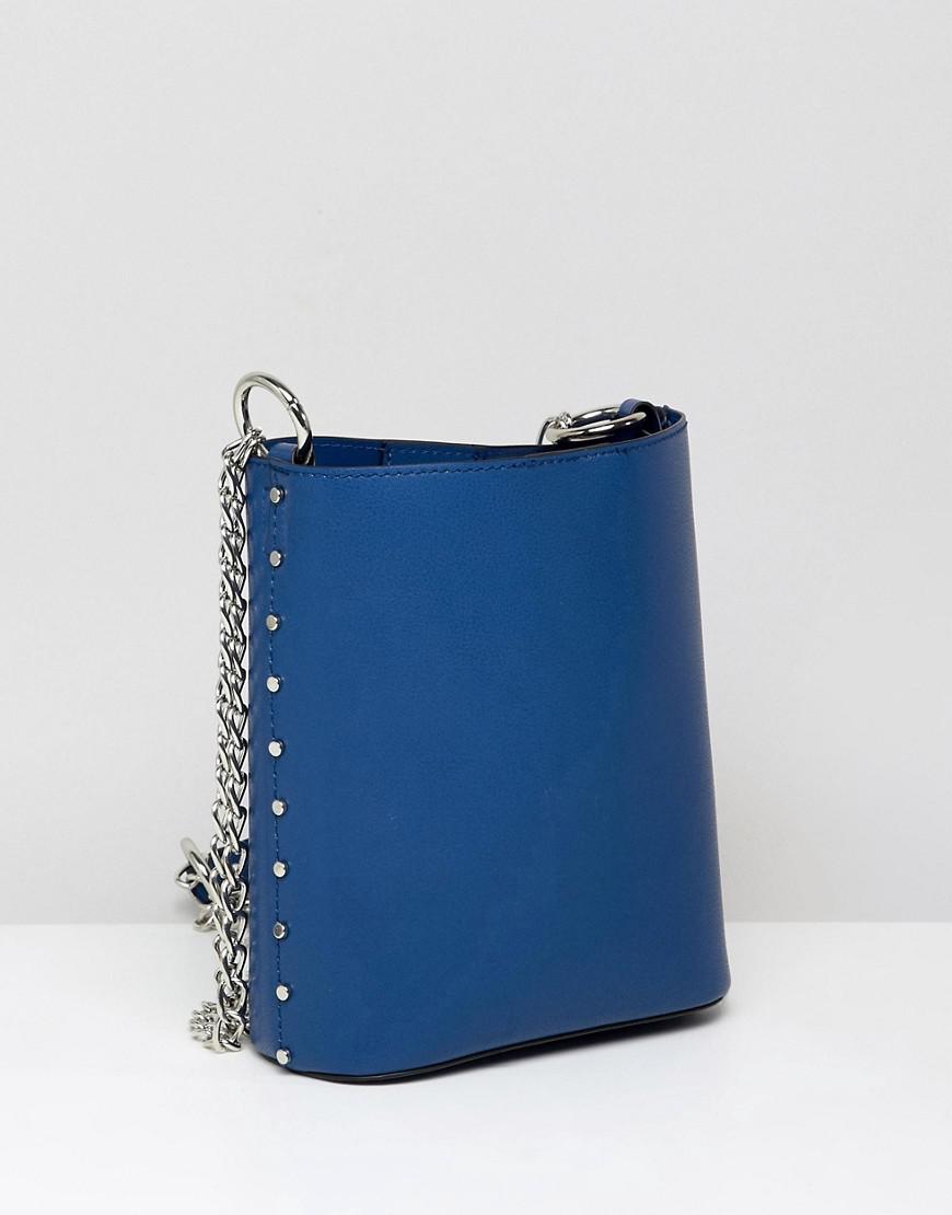 asos blue bag
