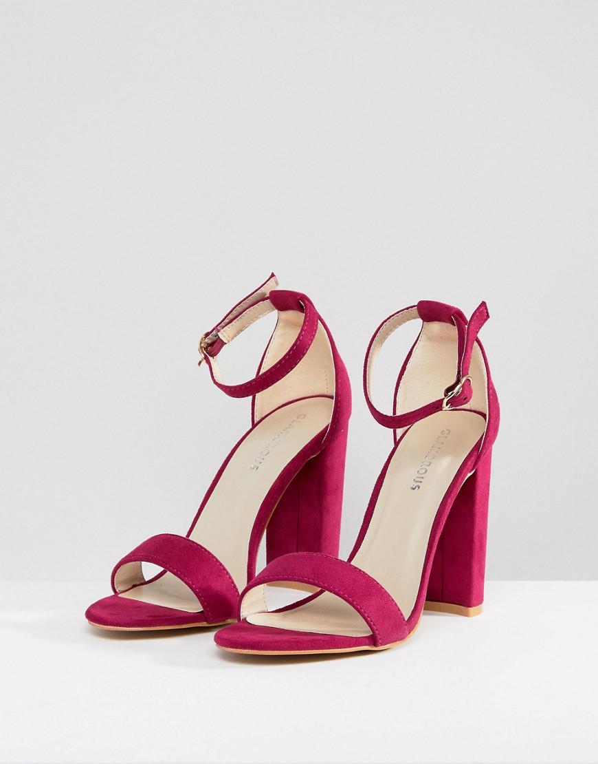 Glamorous barely there heel | ASOS