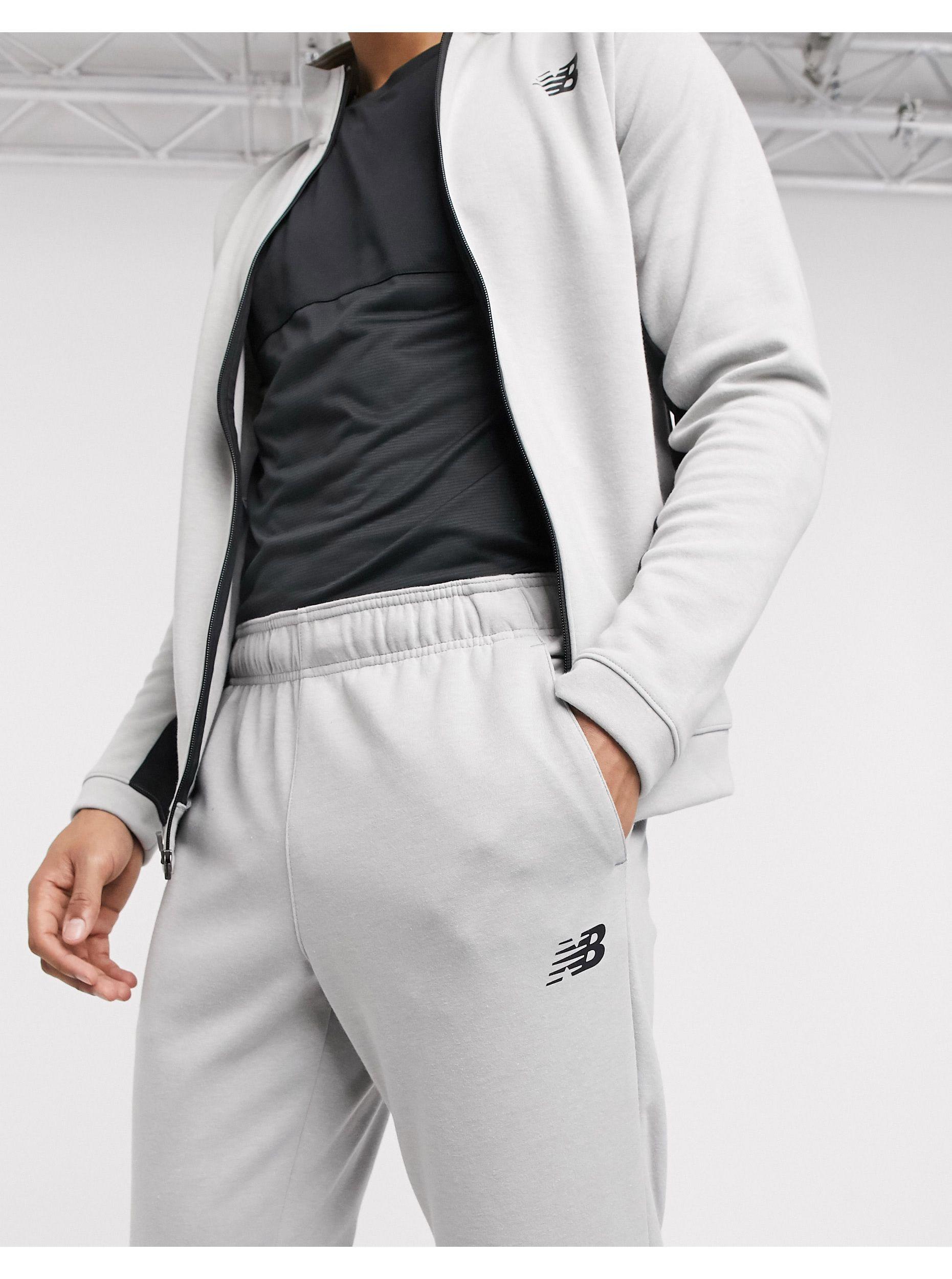 new balance running tenacity tapered joggers in black