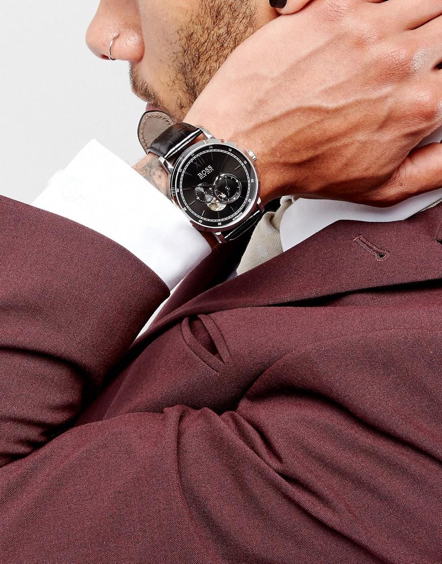 hugo boss signature automatic men's watch