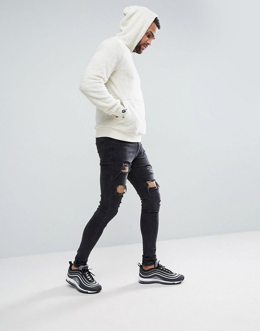 river island teddy hoodie