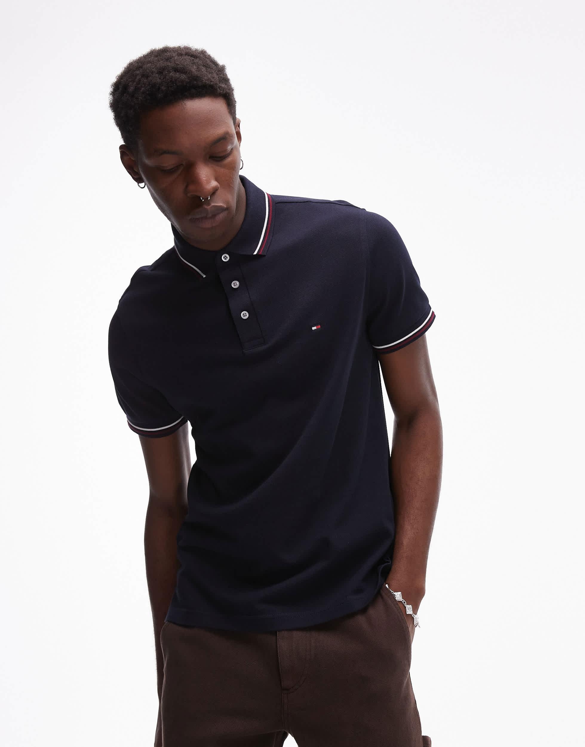 Tommy Hilfiger Polo shirts for Men Online Sale up to 36 off Lyst Canada