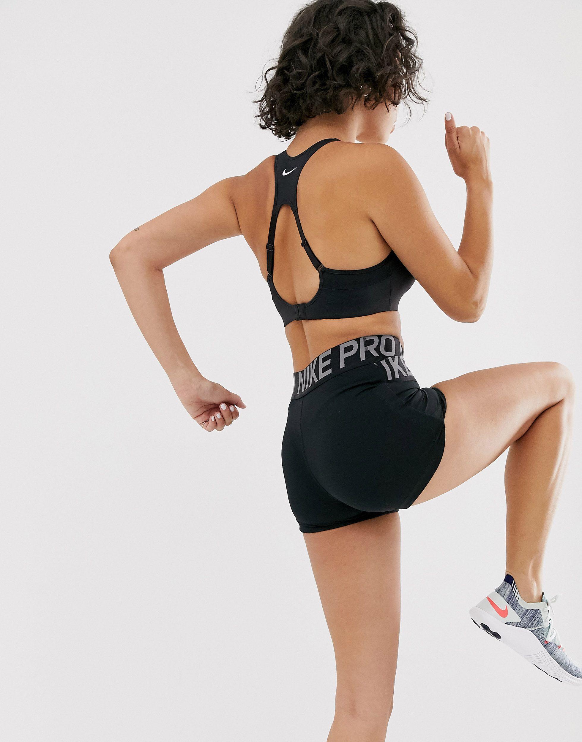 Nike Nike Pro Training Crossover Shorts in Black | Lyst