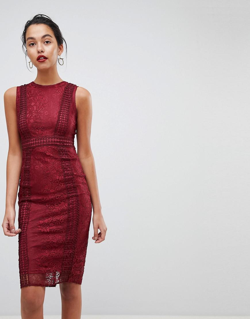 ax paris lace midi dress