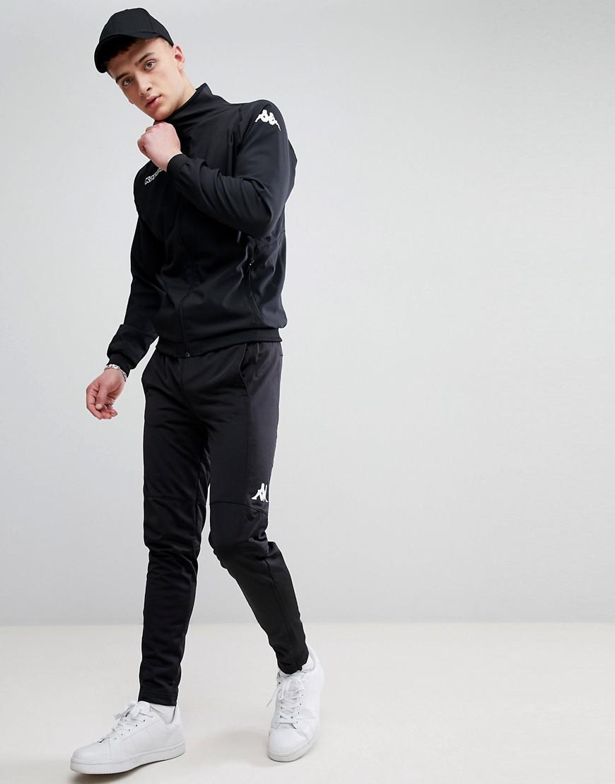 Kappa Tracksuit in Black for Men - Lyst