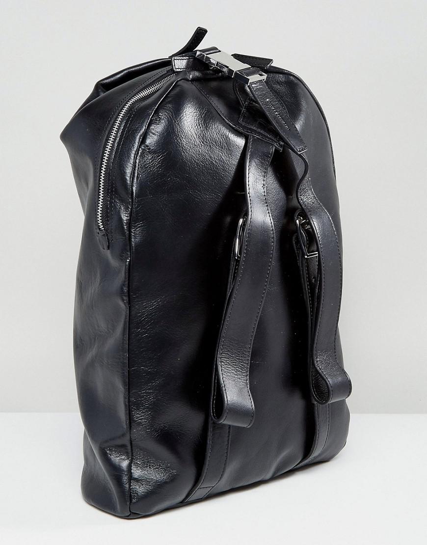 Royal Republiq Supreme Backpack In Leather in Black for Men - Lyst