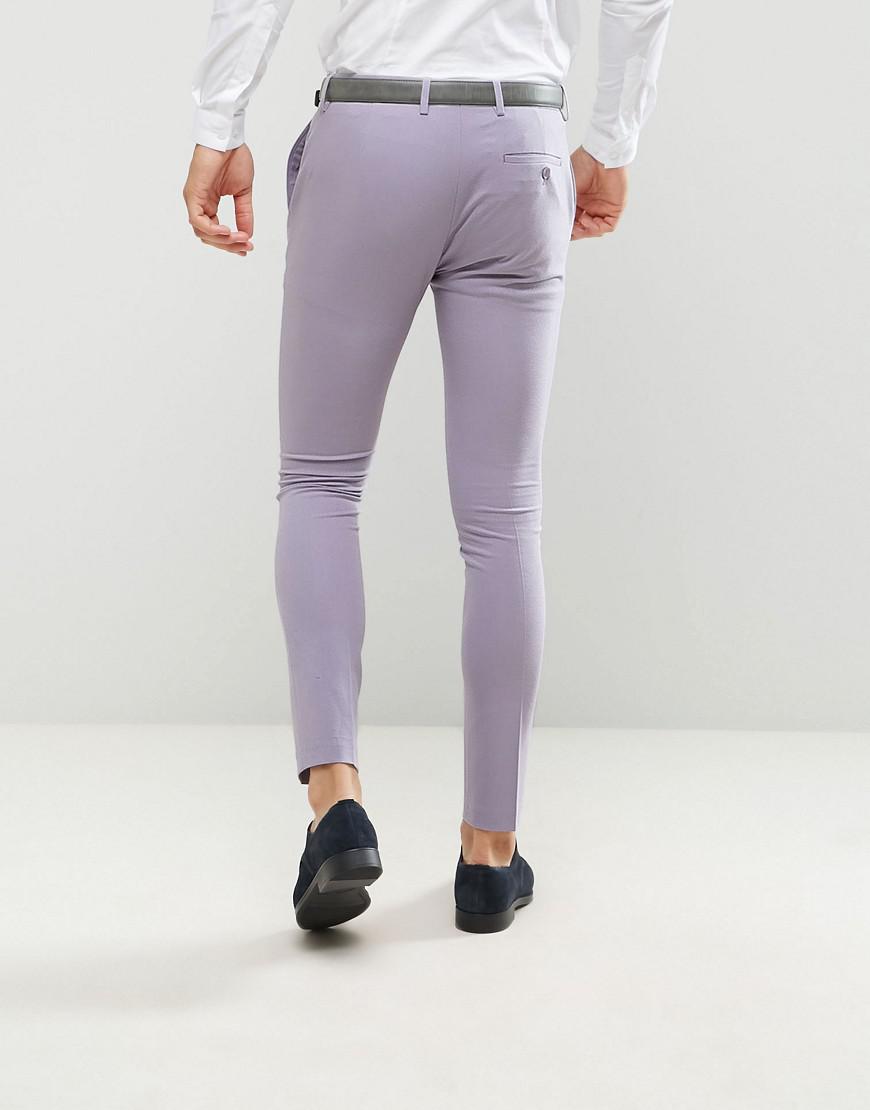ASOS Synthetic Super Skinny Suit Pants 