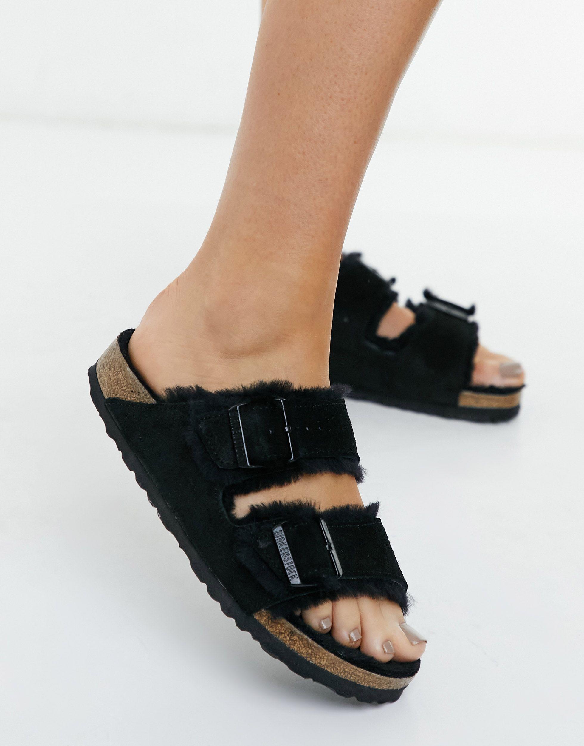 Birkenstock Arizona - Platte Sandalen - Lyst
