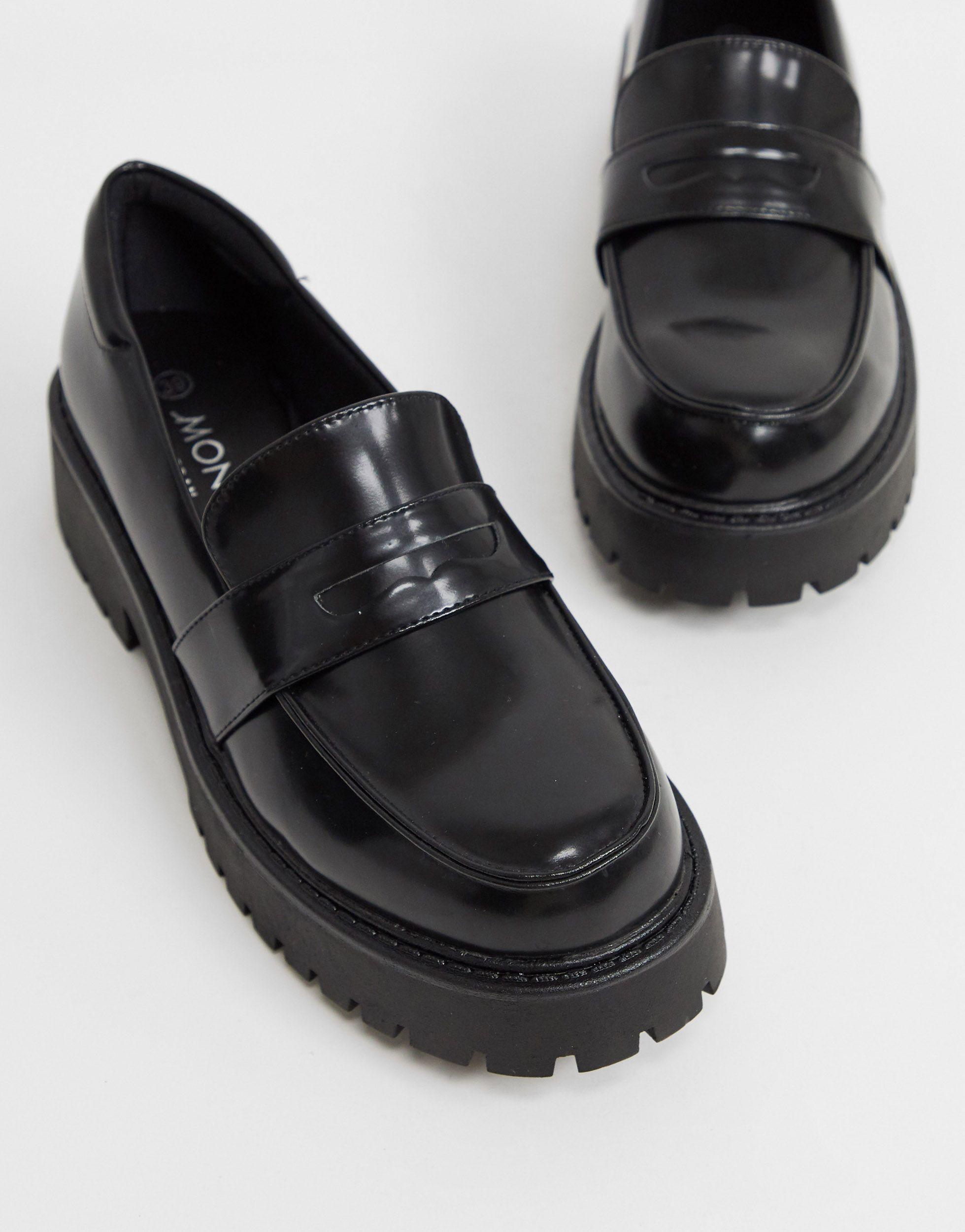 monki platform loafers