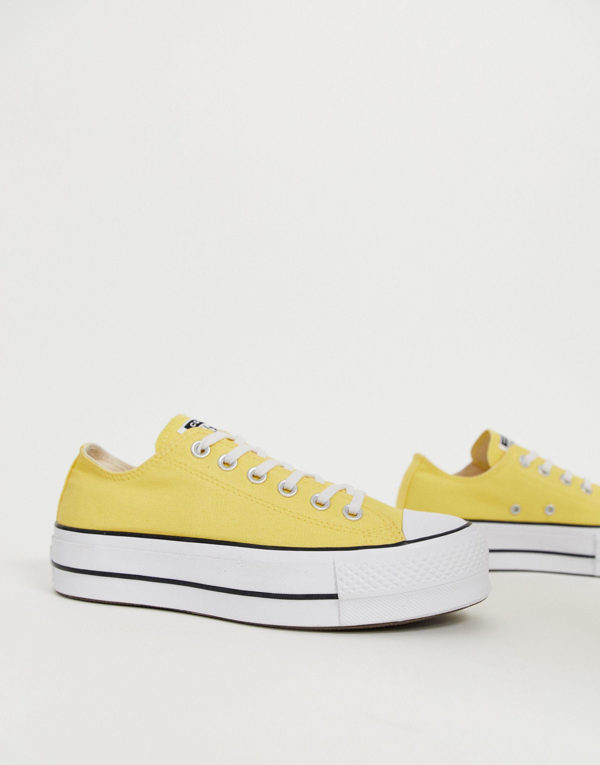 Converse Meisjes Lage sneakers Chuck Taylor All Star Ox Kids Geel -  Schoenen.nl