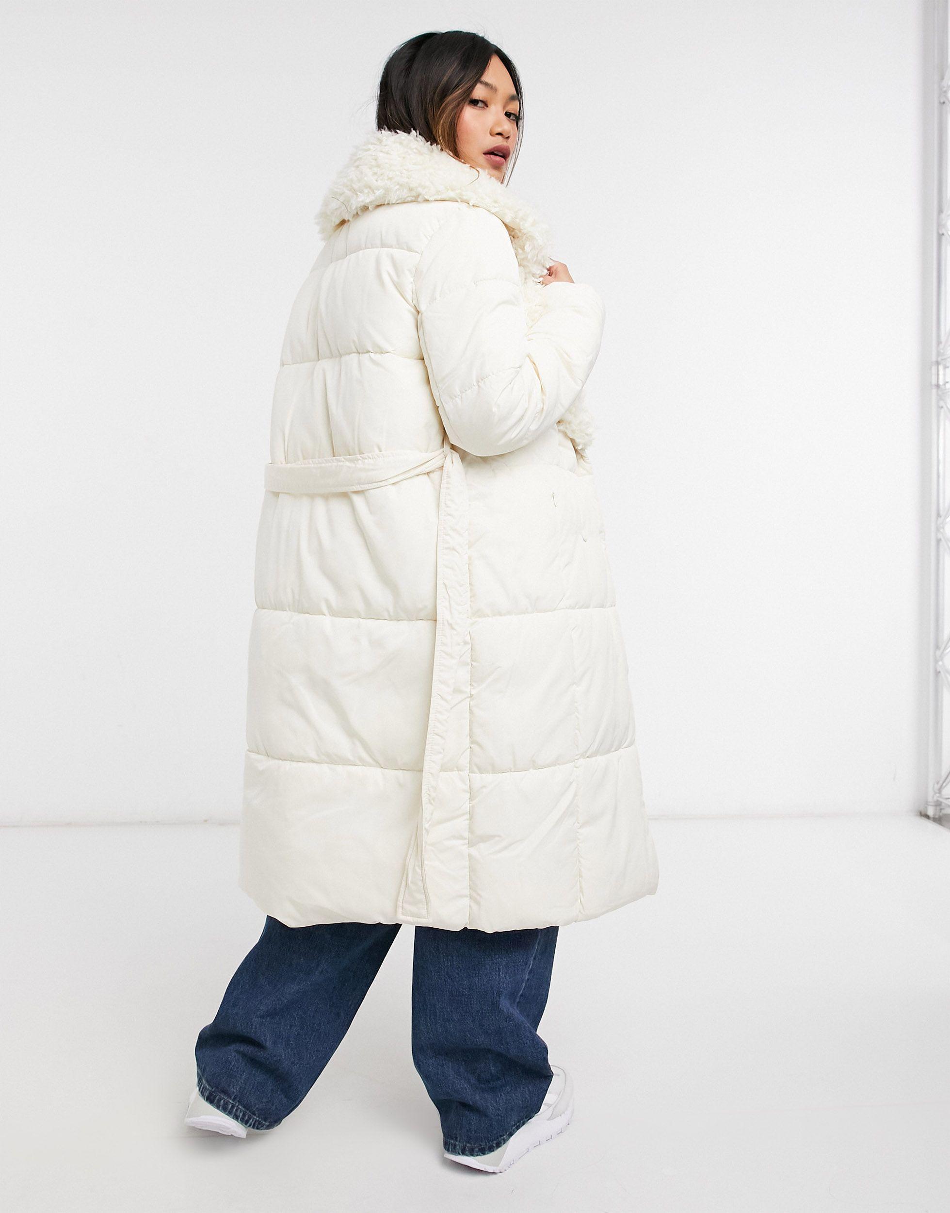 vero moda padded coat