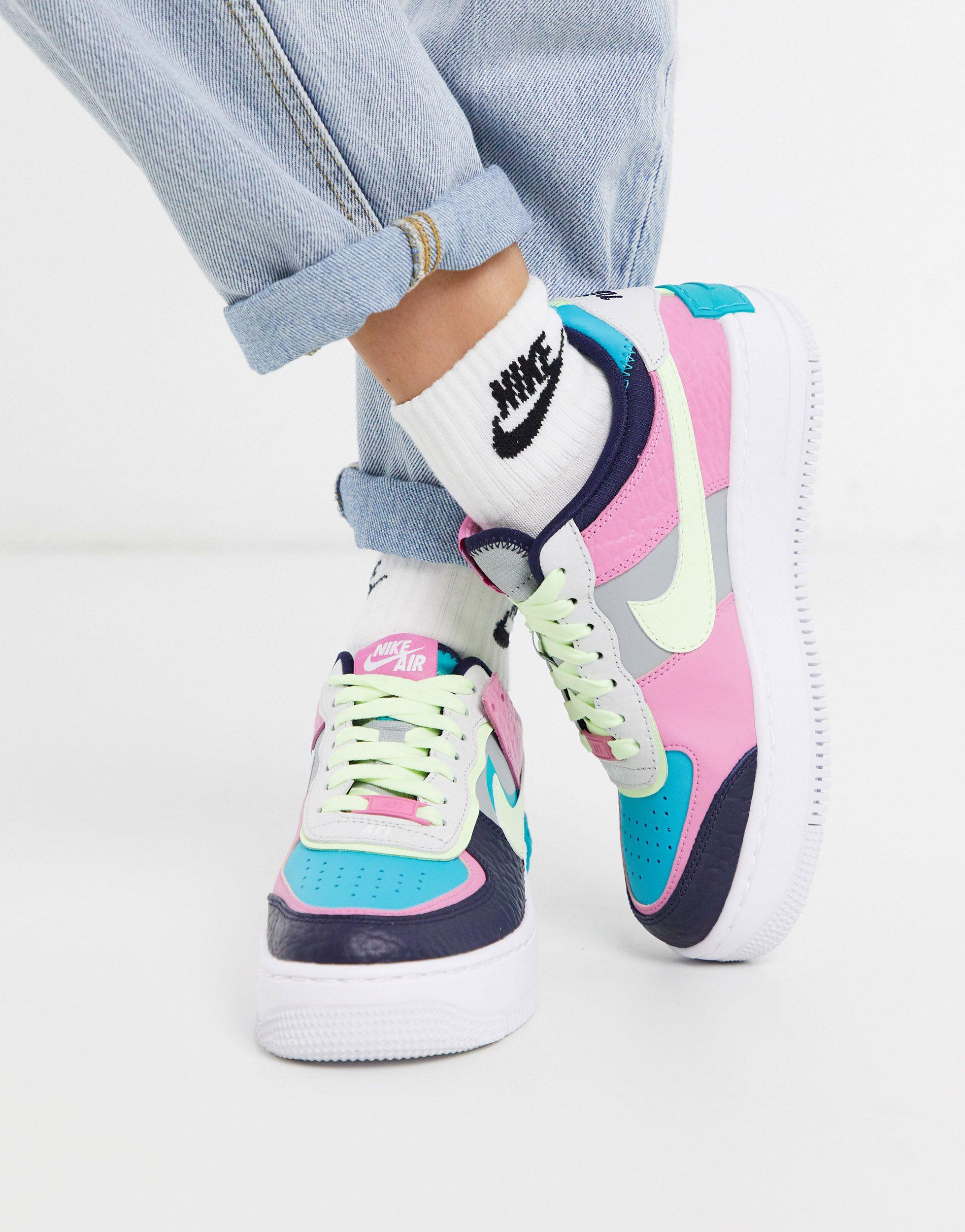 Air Force 1 Shadow - Baskets - colore Nike en coloris Bleu | Lyst