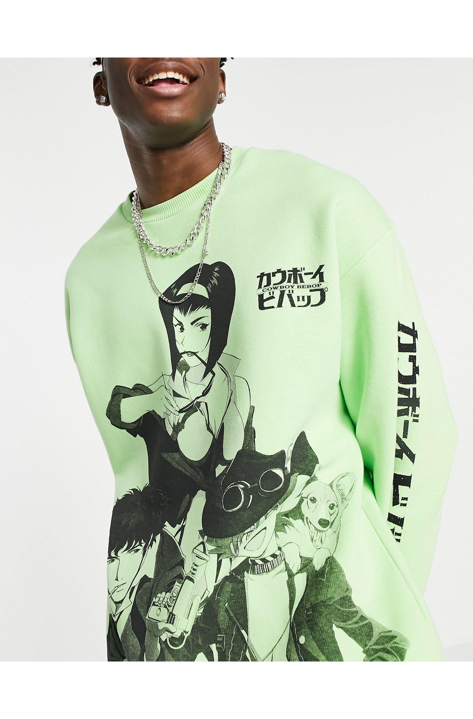 Cowboy bebop - felpa da Uomo di ASOS in Verde | Lyst