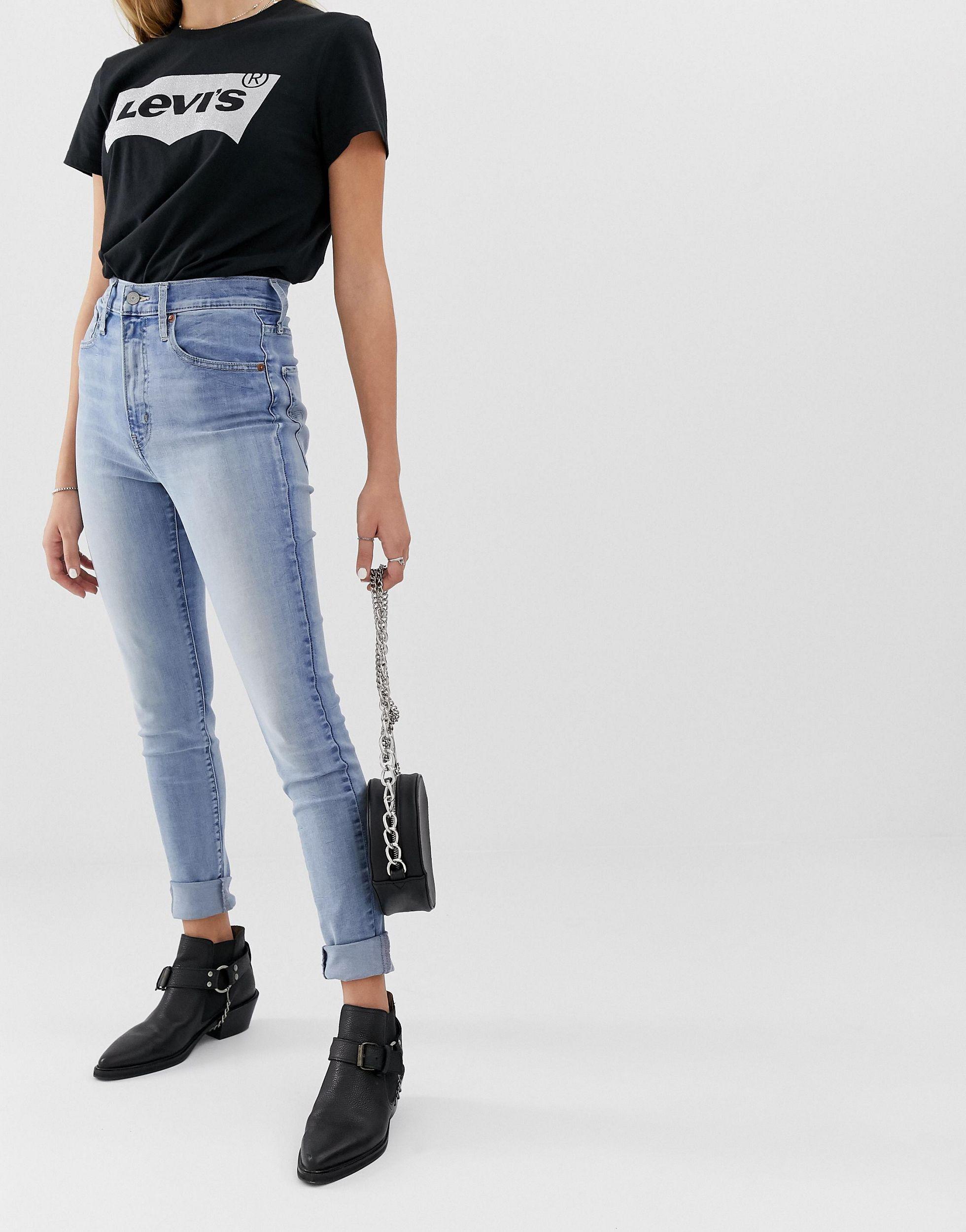 Denim Mile High Super Skinny Jean | Lyst UK