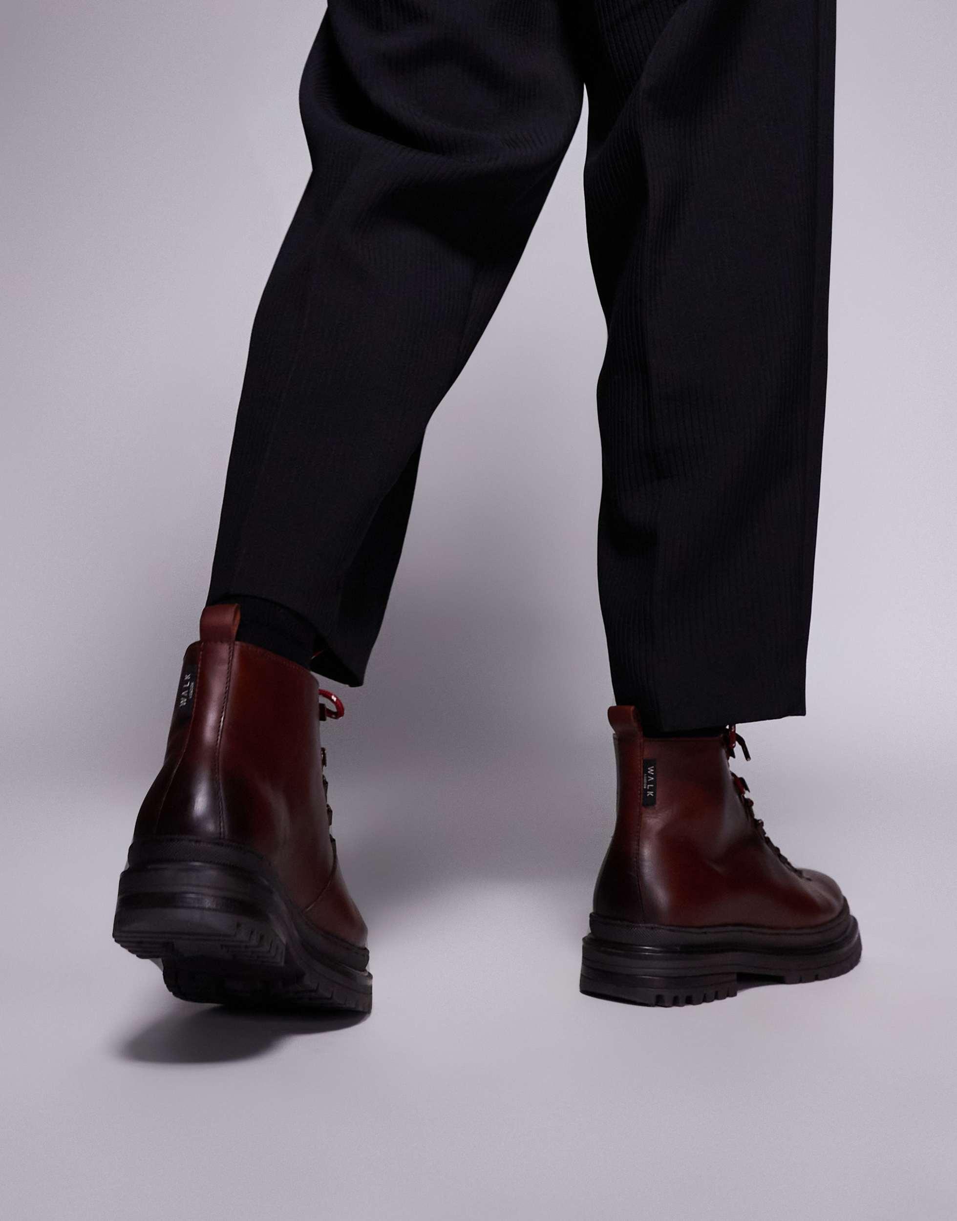 Walk London Eagle Hiker Boots in Black for Men Lyst