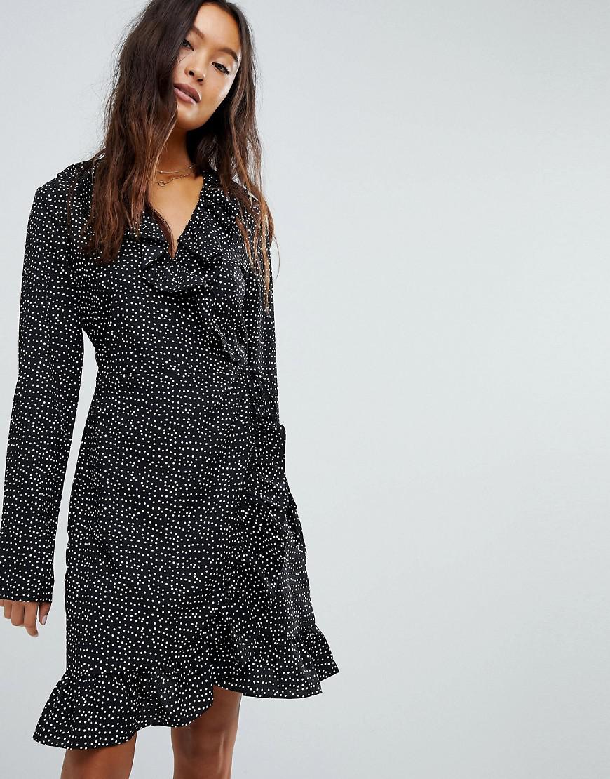 vila wrap dress
