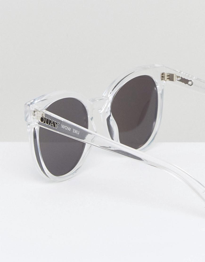 quay clear sunglasses