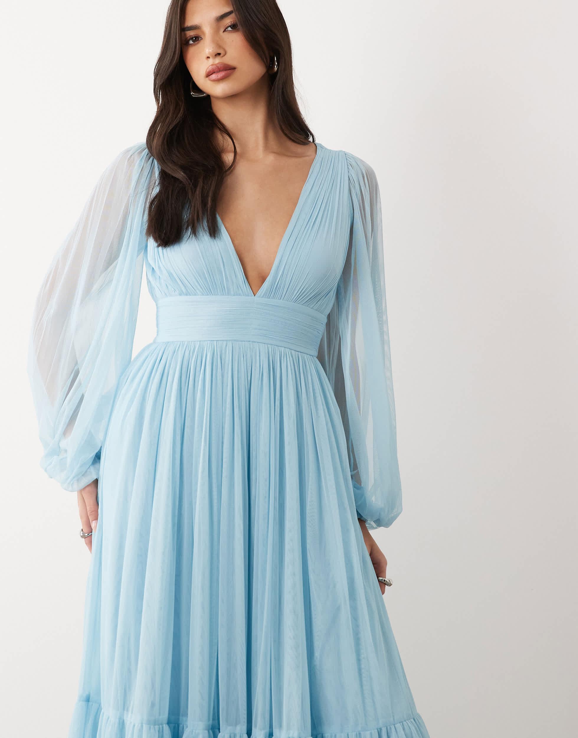 Designer Blue Bridesmaid Dresses for Women - Up to 27% off | Lyst