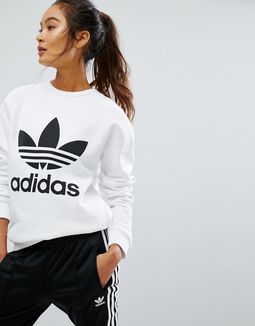 womens oversized adidas sweatshirt