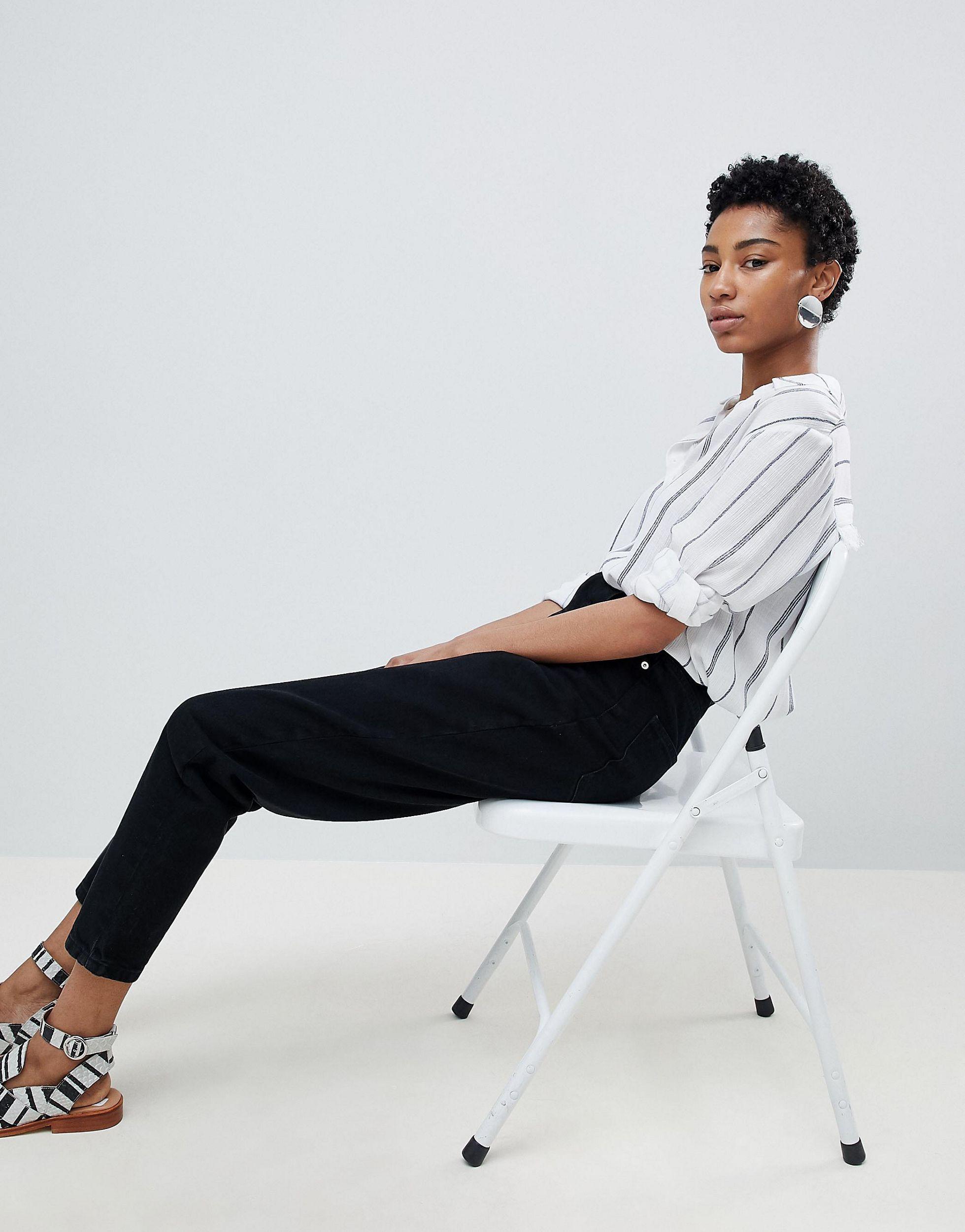 tall black boyfriend jeans