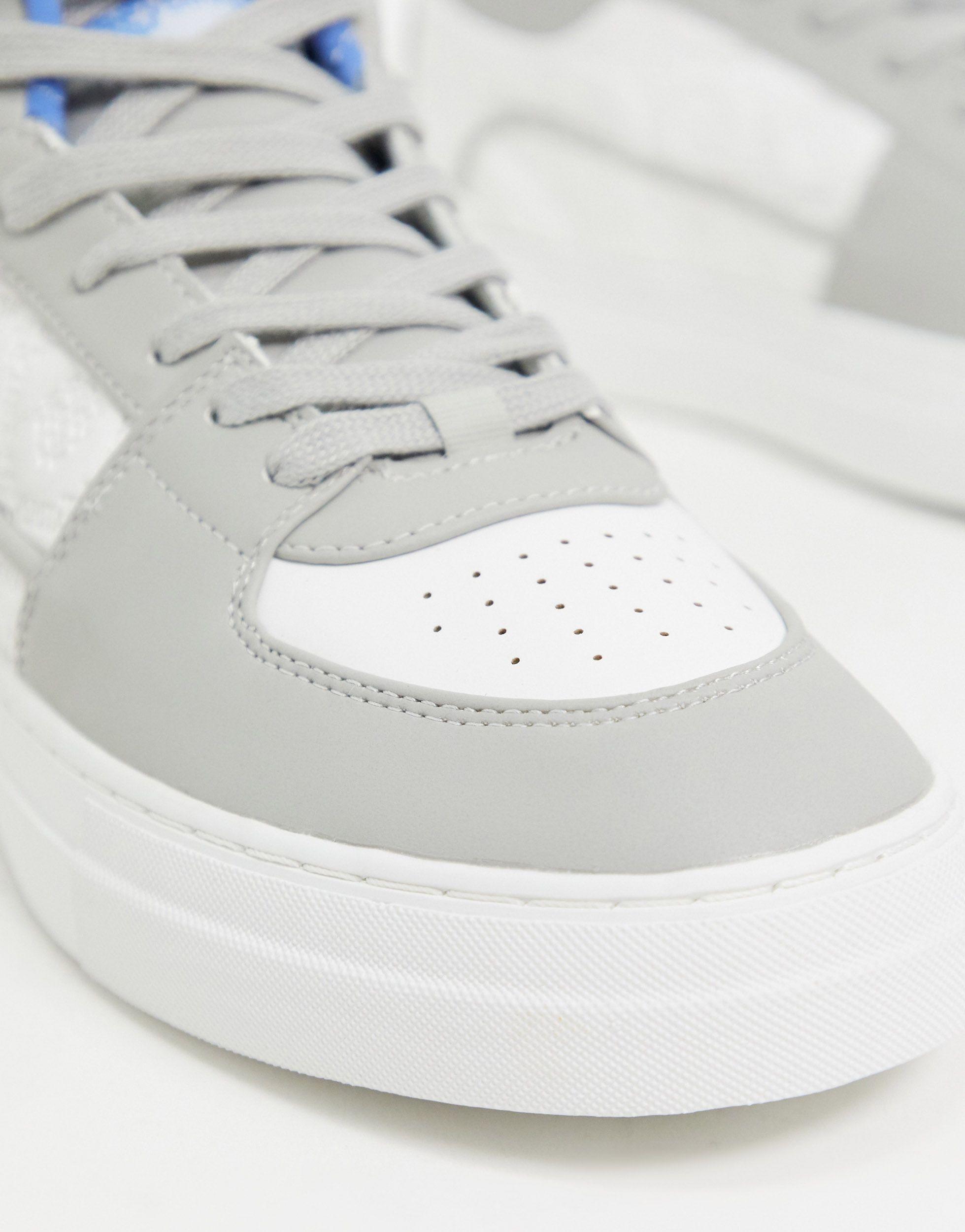 ASOS High Top Sneakers in White for Men - Lyst