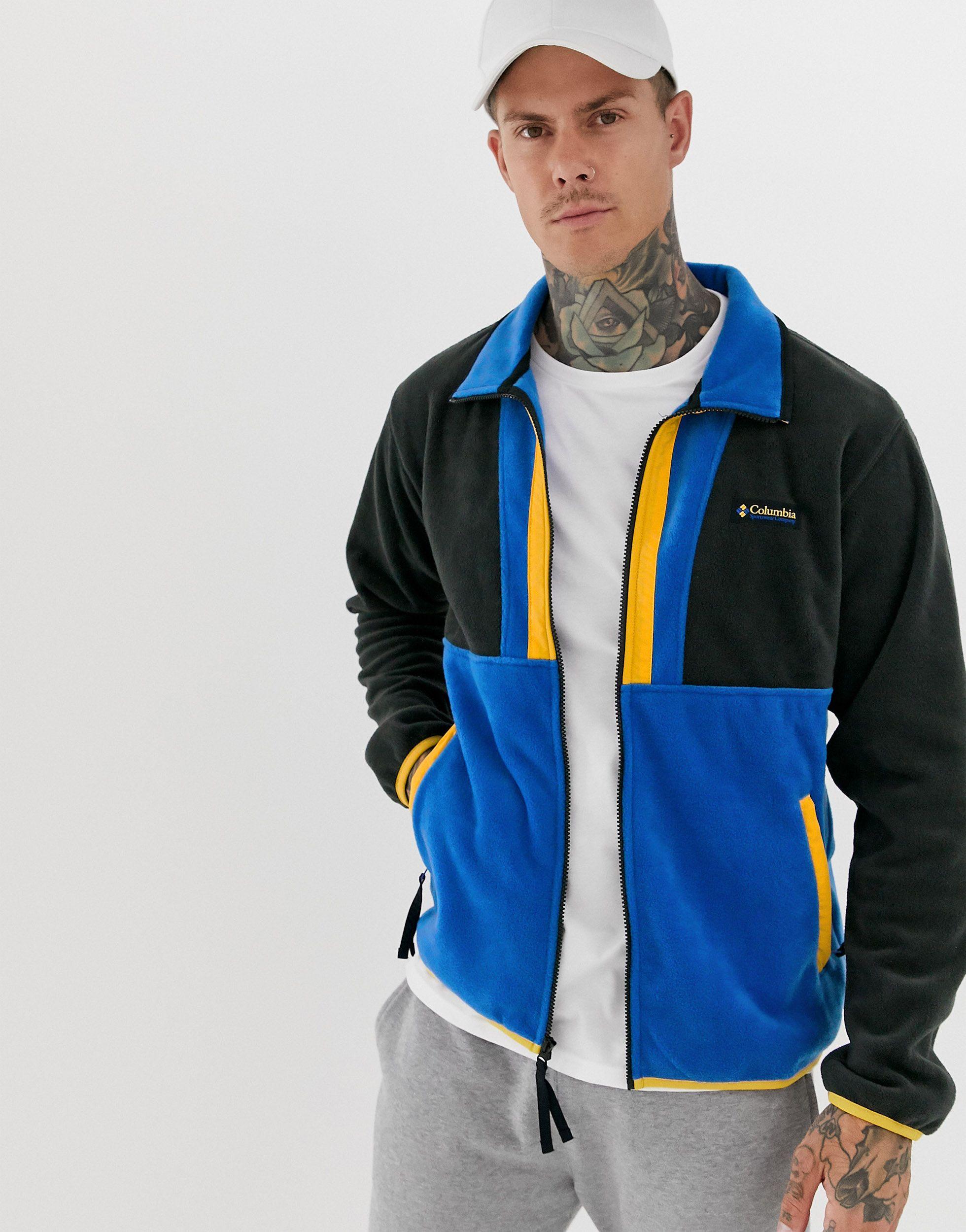 columbia blue fleece