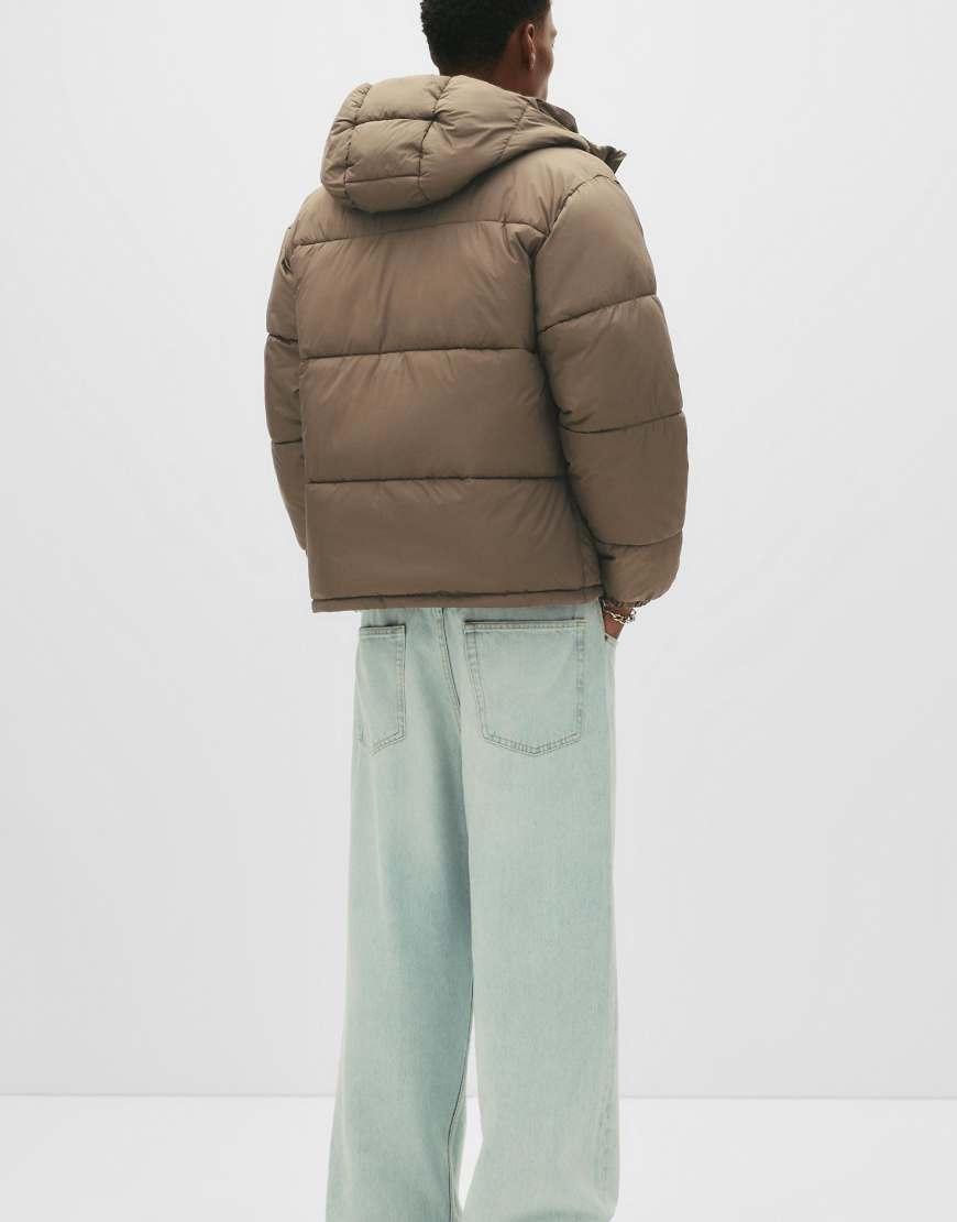 Giacca Invernale Pull And Bear Uomo Giacche Giubbotto Imbottito