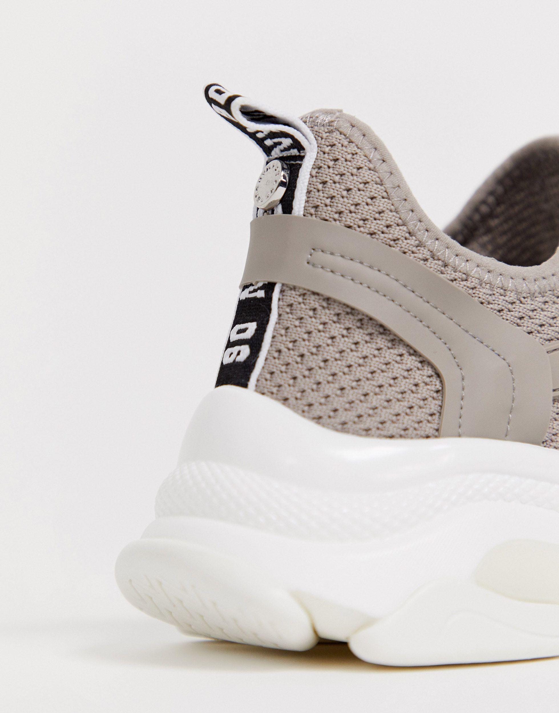 steve madden taupe trainers